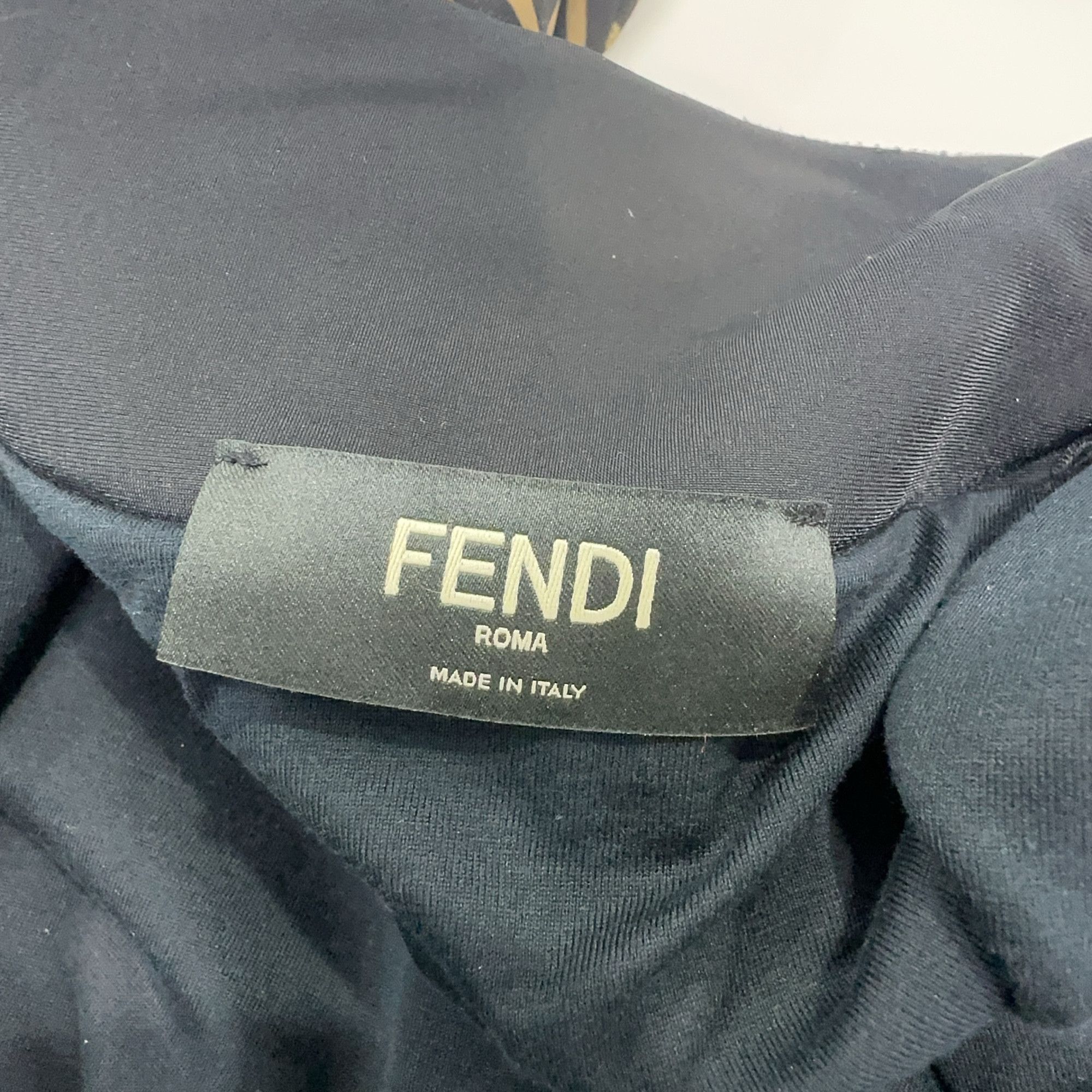 Fendi Fendi FF Print Zip Jacket XL Size US XL / EU 56 / 4 - 5 Thumbnail
