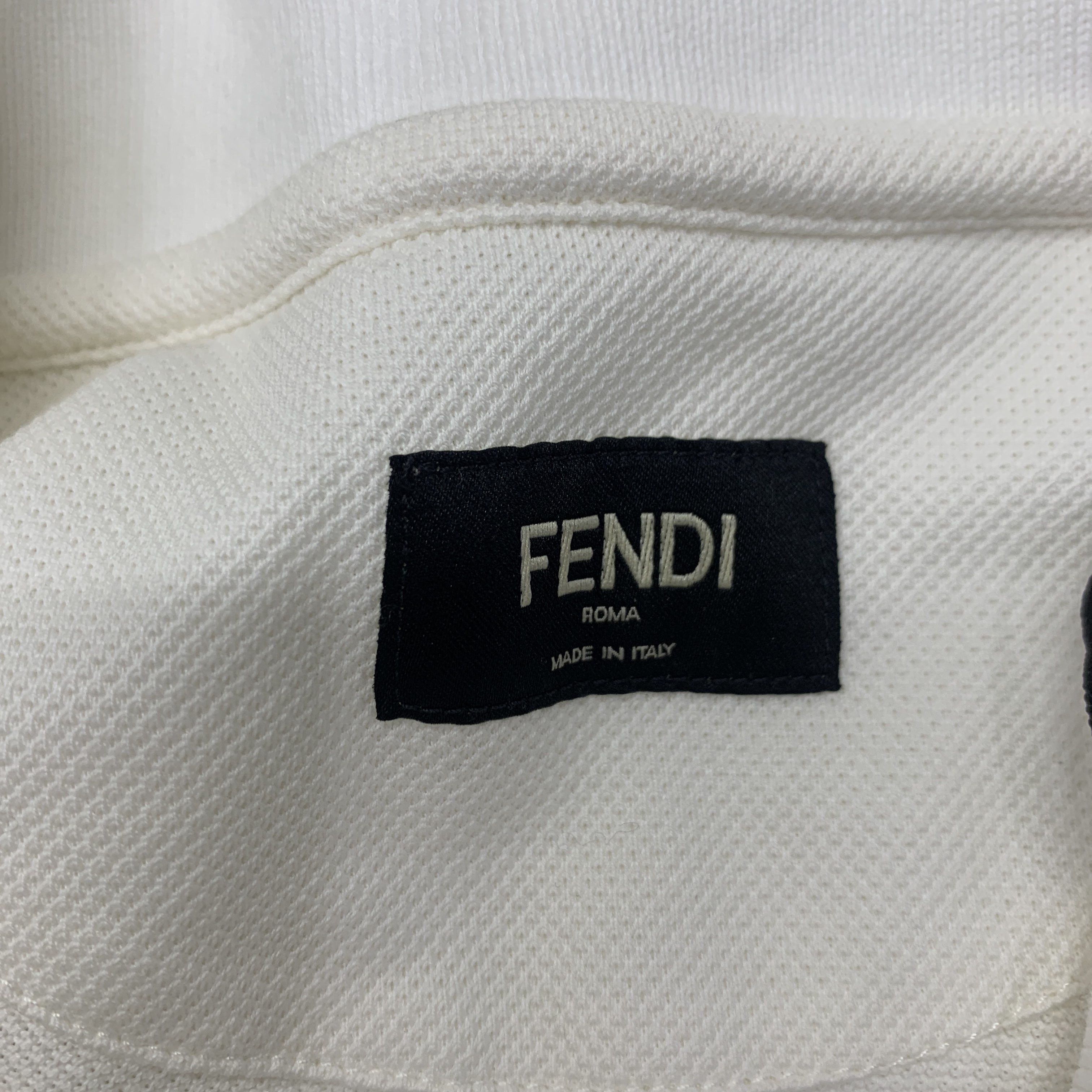 Fendi Fendi Embossed Logo Polo Shirt Size XXL Size US XXL / EU 58 / 5 - 3 Thumbnail