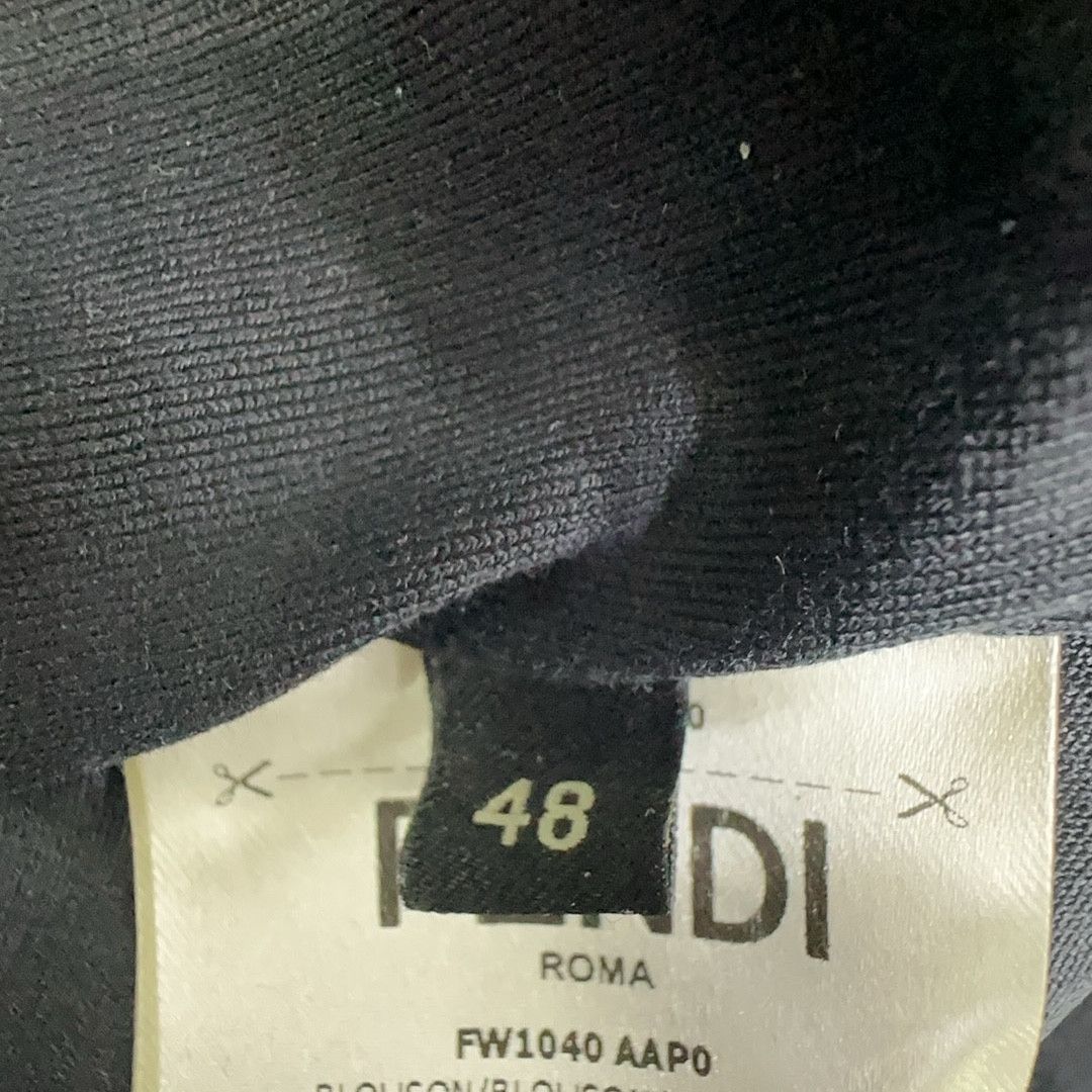 Fendi Fendi FF Logo Zip-Up Hoodie Size M Size US M / EU 48-50 / 2 - 4 Thumbnail