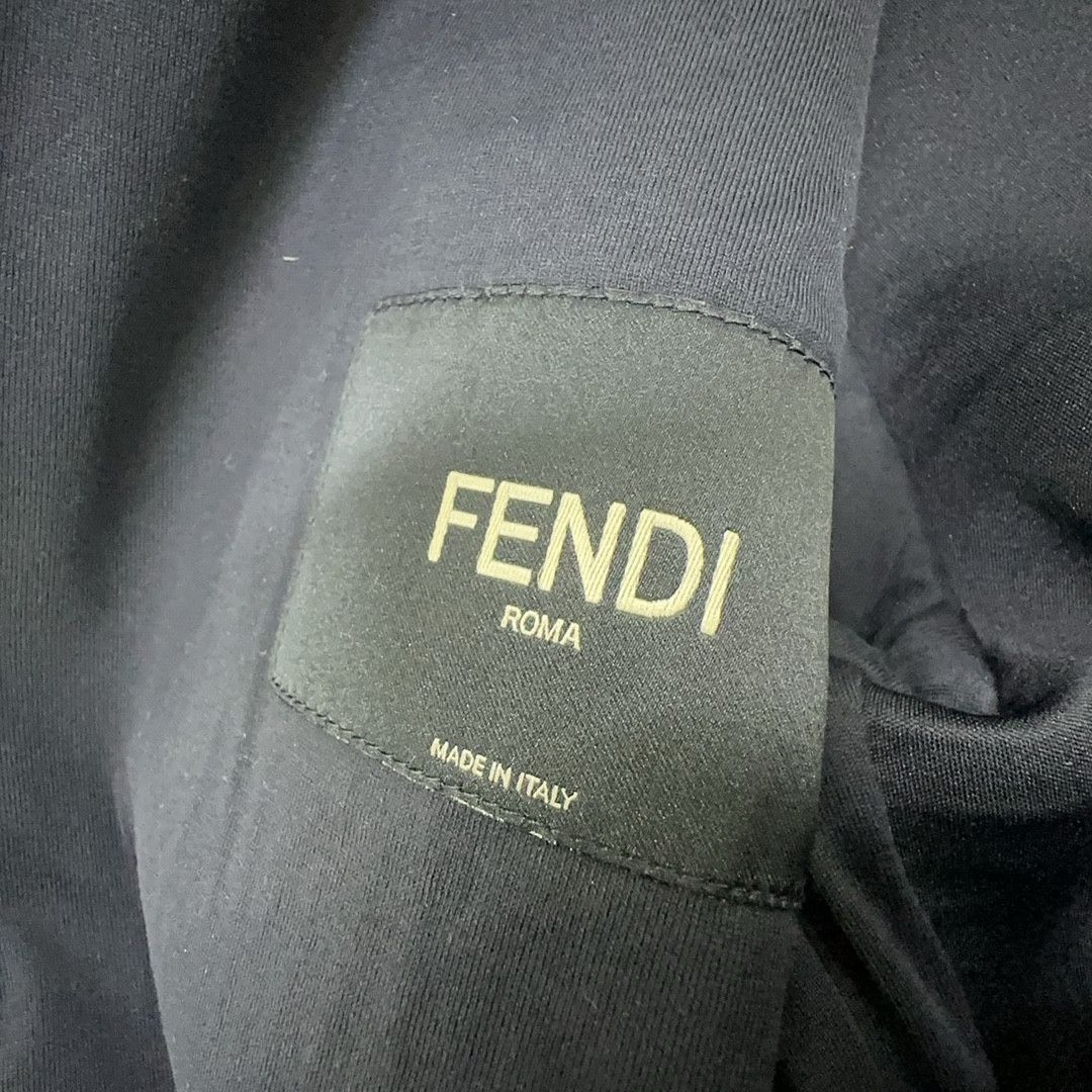 Fendi Fendi FF Logo Zip-Up Hoodie Size M Size US M / EU 48-50 / 2 - 3 Thumbnail
