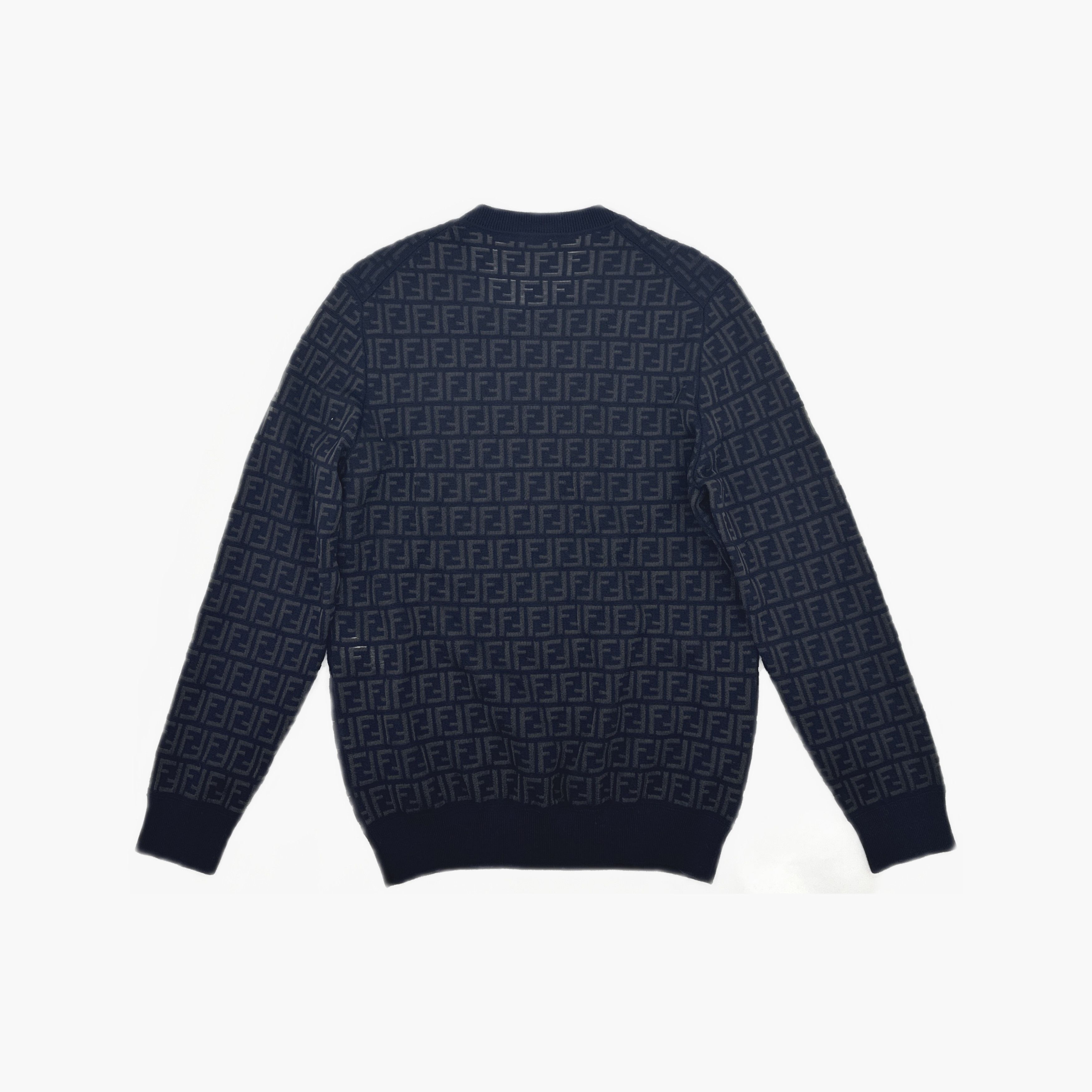Fendi Fendi Monogram Logo Sweater Size XL Size US XL / EU 56 / 4 - 2 Thumbnail
