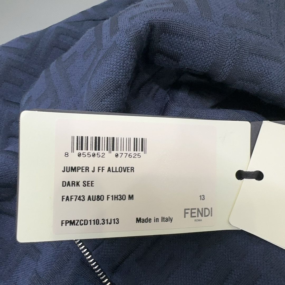 Fendi Fendi FF Allover Zip-Up Jacket Size M Size US M / EU 48-50 / 2 - 5 Thumbnail