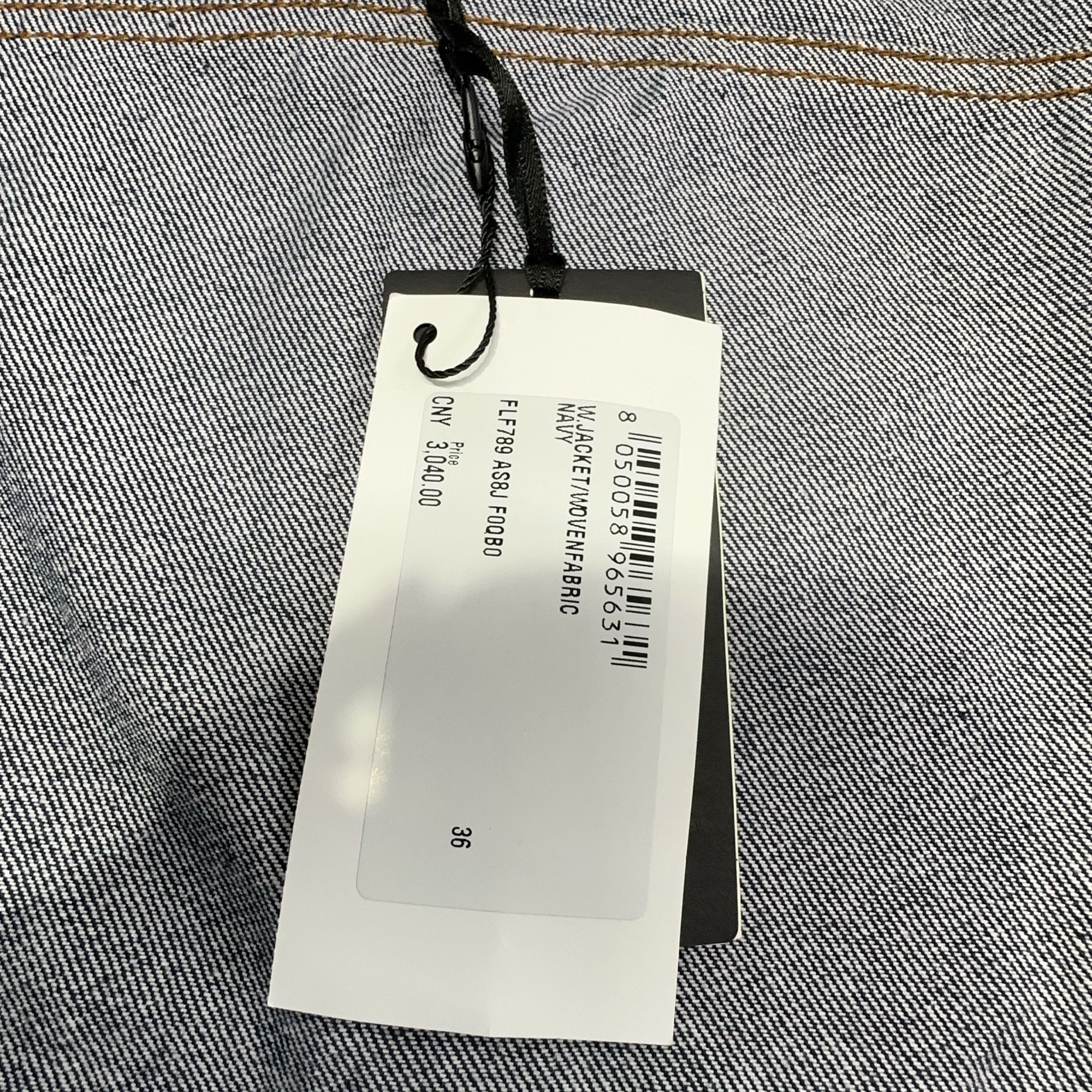 Fendi Fendi Striped Denim Jacket Size 36 Size XS / US 0-2 / IT 36-38 - 4 Thumbnail