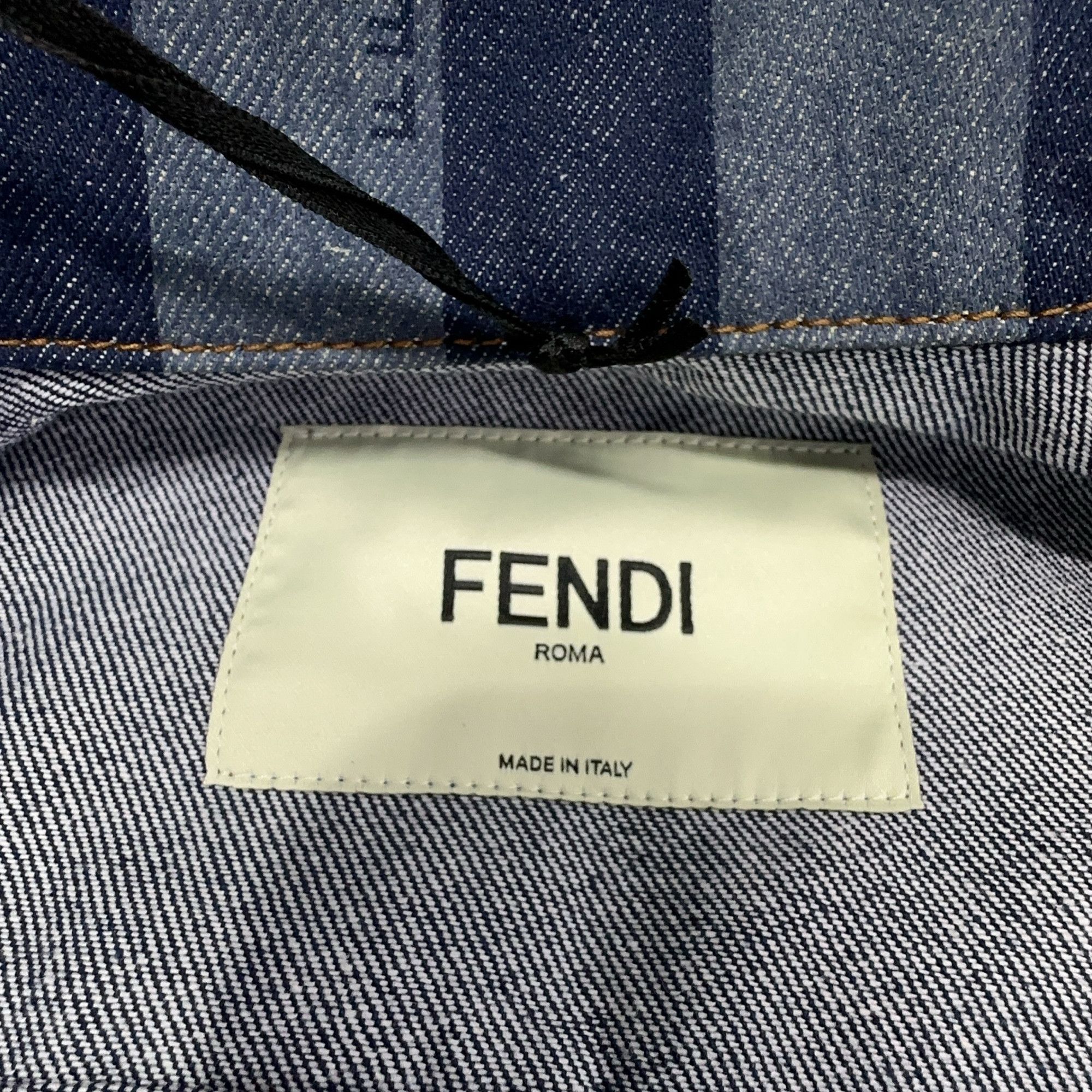 Fendi Fendi Striped Denim Jacket Size 36 Size XS / US 0-2 / IT 36-38 - 5 Thumbnail