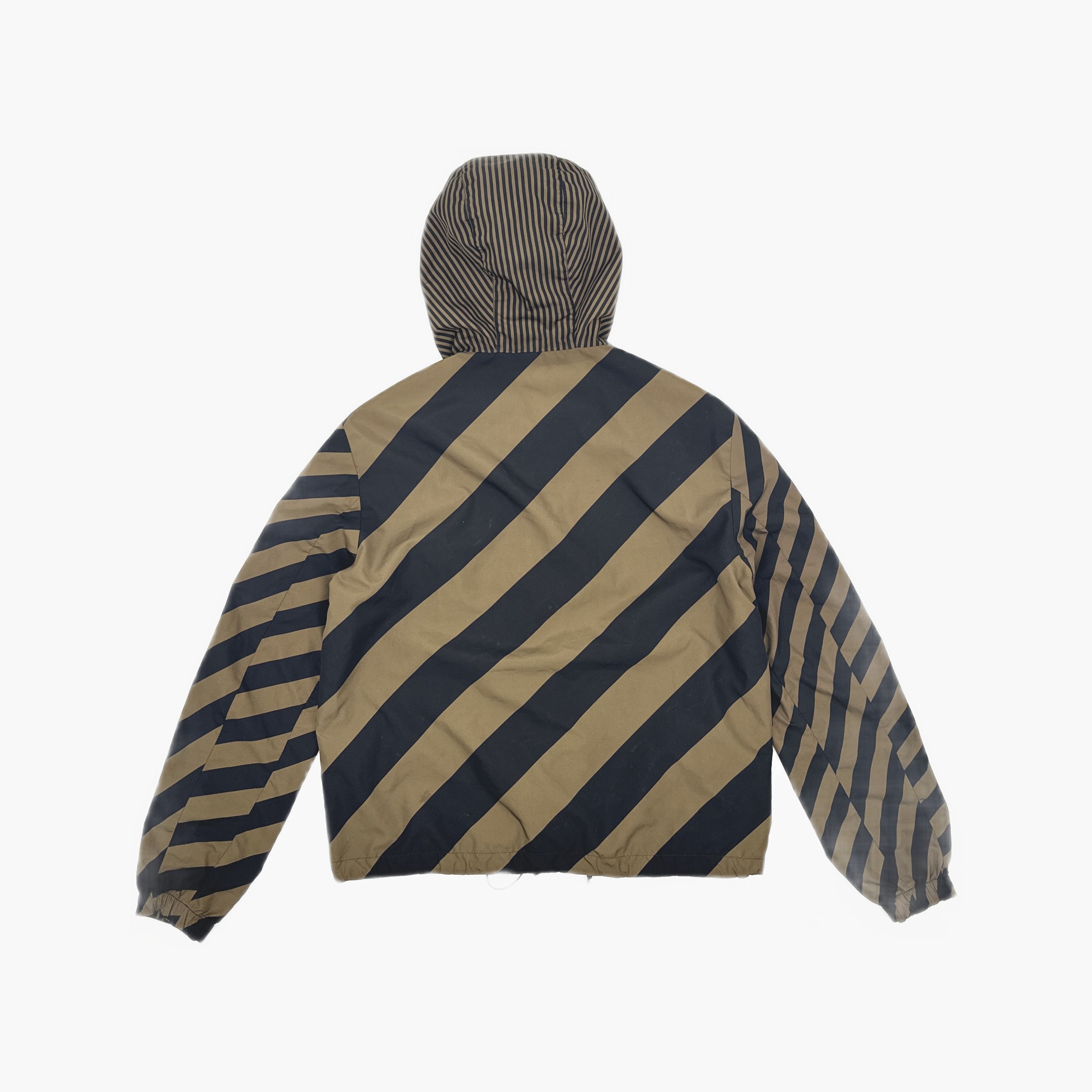 Fendi Fendi Reversible FF Logo Hooded Jacket Size 48 Size US M / EU 48-50 / 2 - 2 Thumbnail