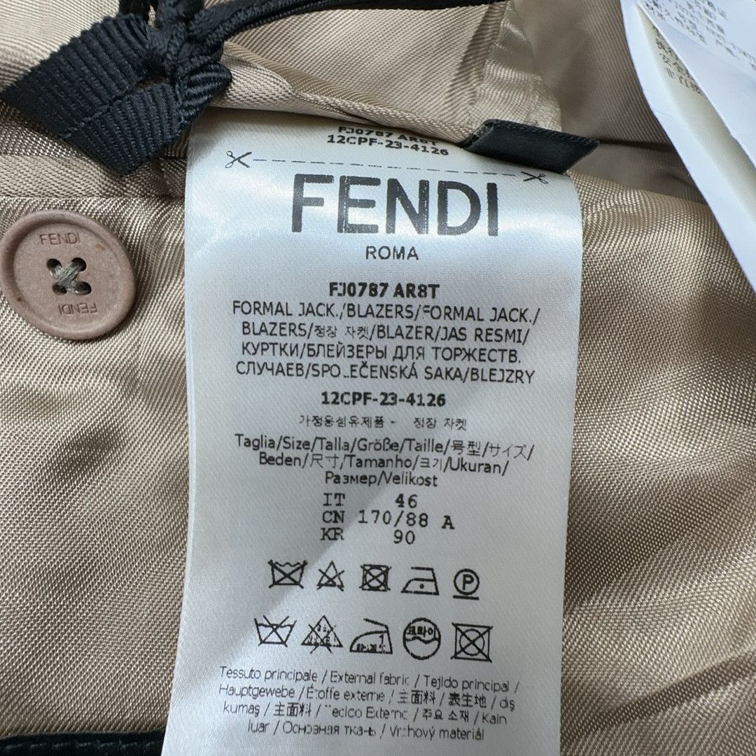 Fendi Fendi Beige Formal Blazer Size 36R Size 36R - 3 Thumbnail