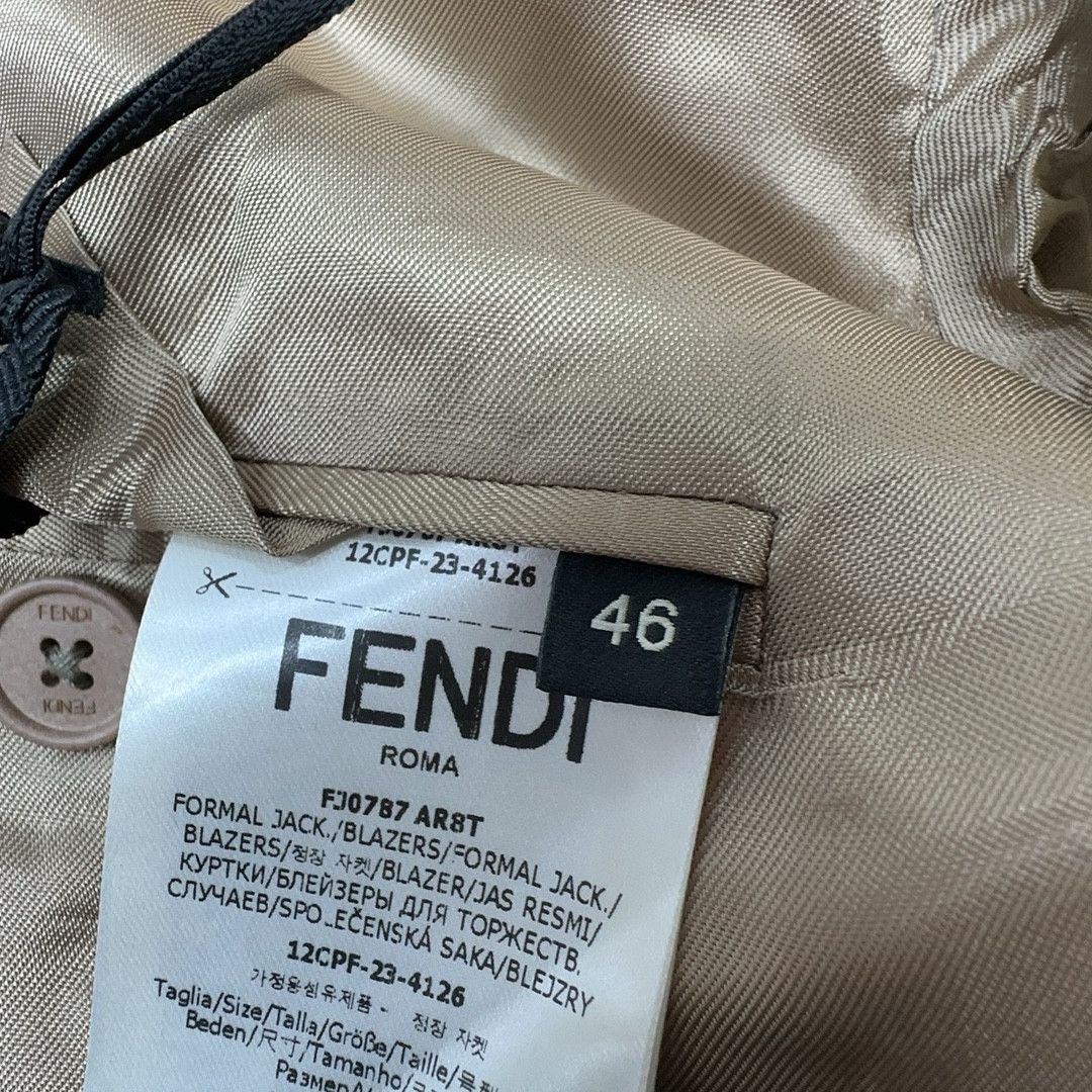 Fendi Fendi Beige Formal Blazer Size 36R Size 36R - 5 Thumbnail
