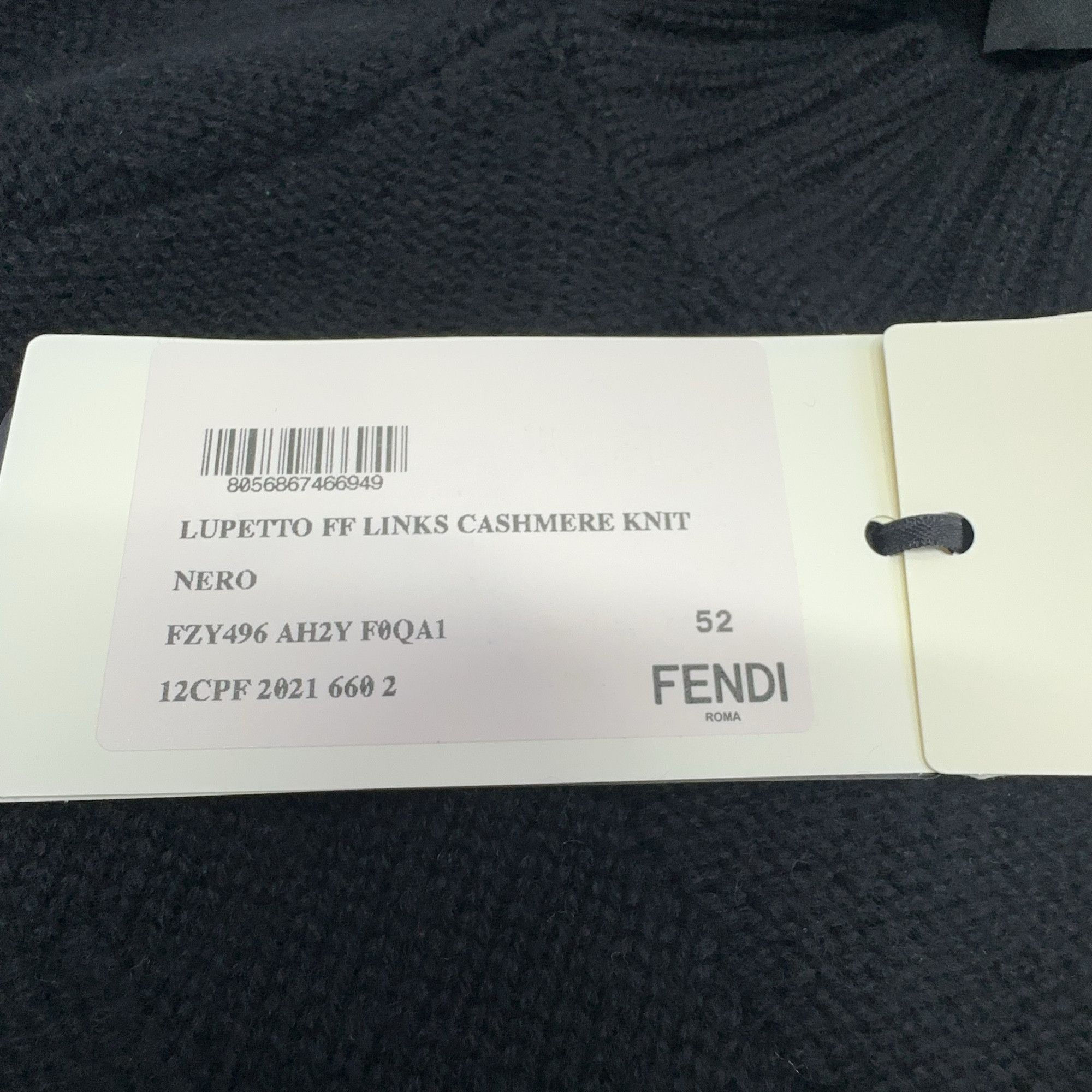 Fendi Fendi Cashmere Sweater Size 52 Size US L / EU 52-54 / 3 - 4 Thumbnail