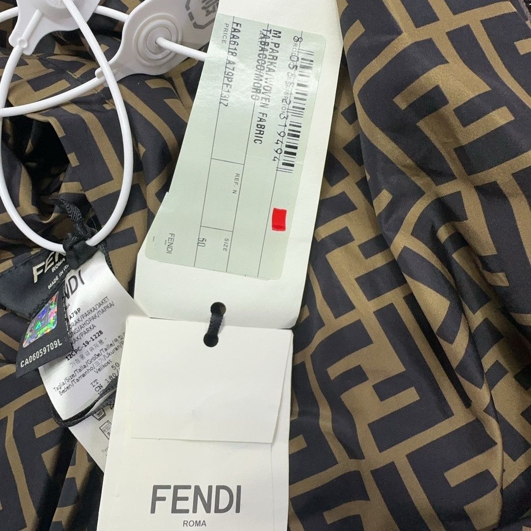 Fendi Fendi Reversible FF Logo Parka Size M Size US M / EU 48-50 / 2 - 7 Thumbnail