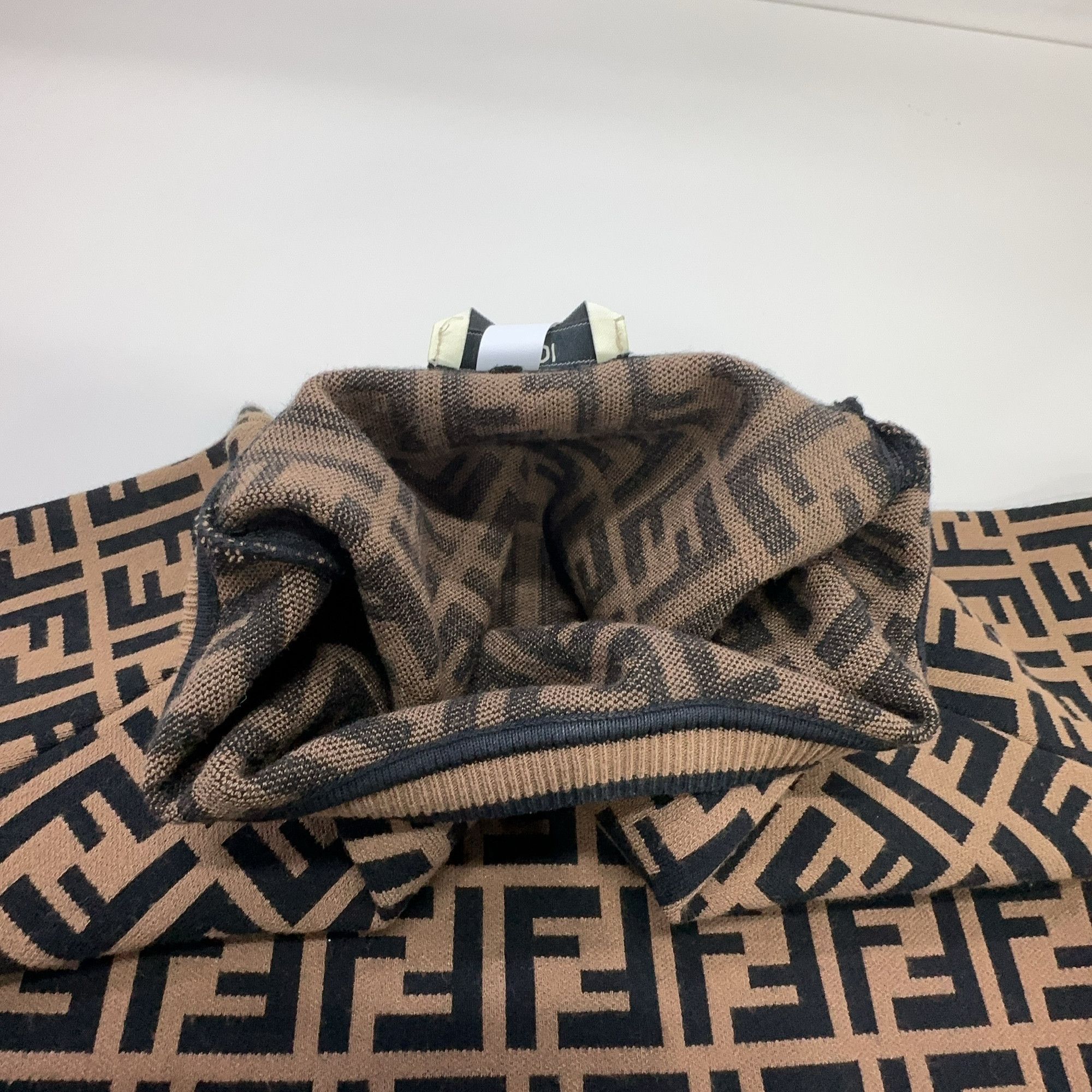 Fendi Fendi FF Pattern Crewneck Sweater Size 40 Size S / US 4 / IT 40 - 13 Thumbnail