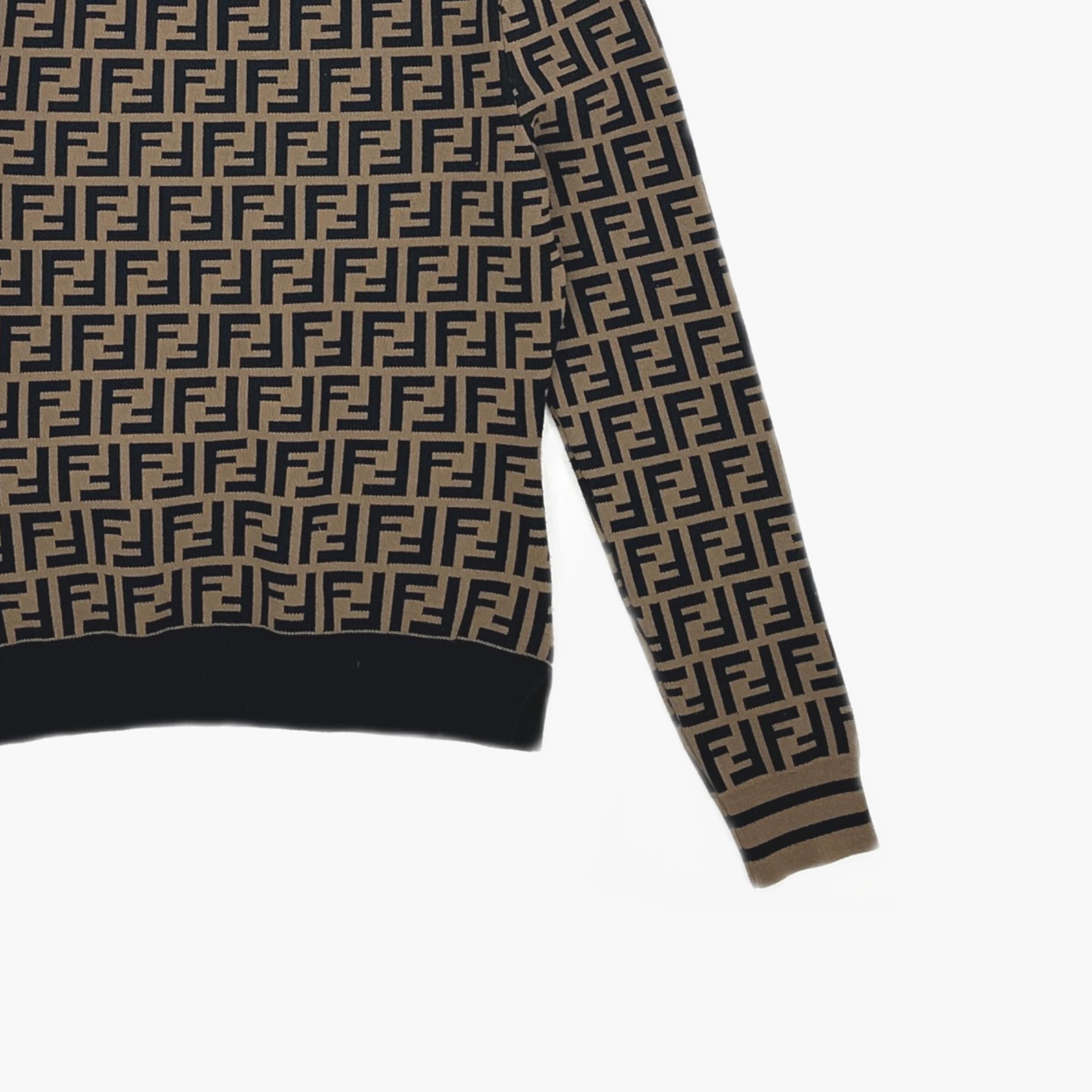 Fendi Fendi FF Pattern Crewneck Sweater Size 40 Size S / US 4 / IT 40 - 5 Thumbnail