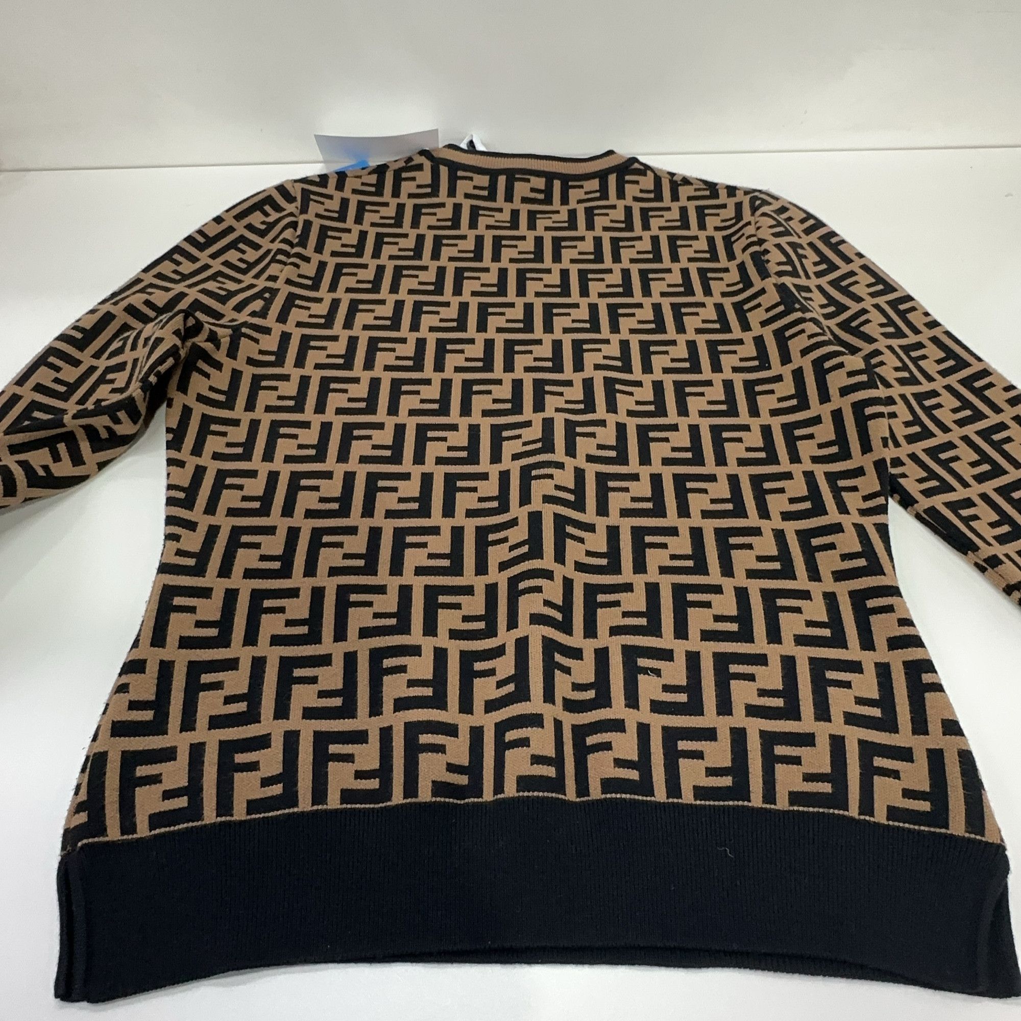 Fendi Fendi FF Pattern Crewneck Sweater Size 40 Size S / US 4 / IT 40 - 18 Thumbnail