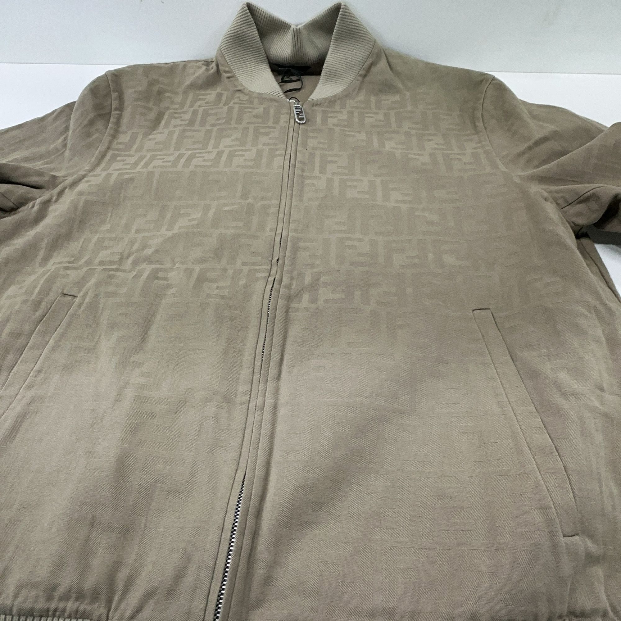 Fendi Fendi Logo Zip Bomber Jacket Size S Size US S / EU 44-46 / 1 - 9 Thumbnail