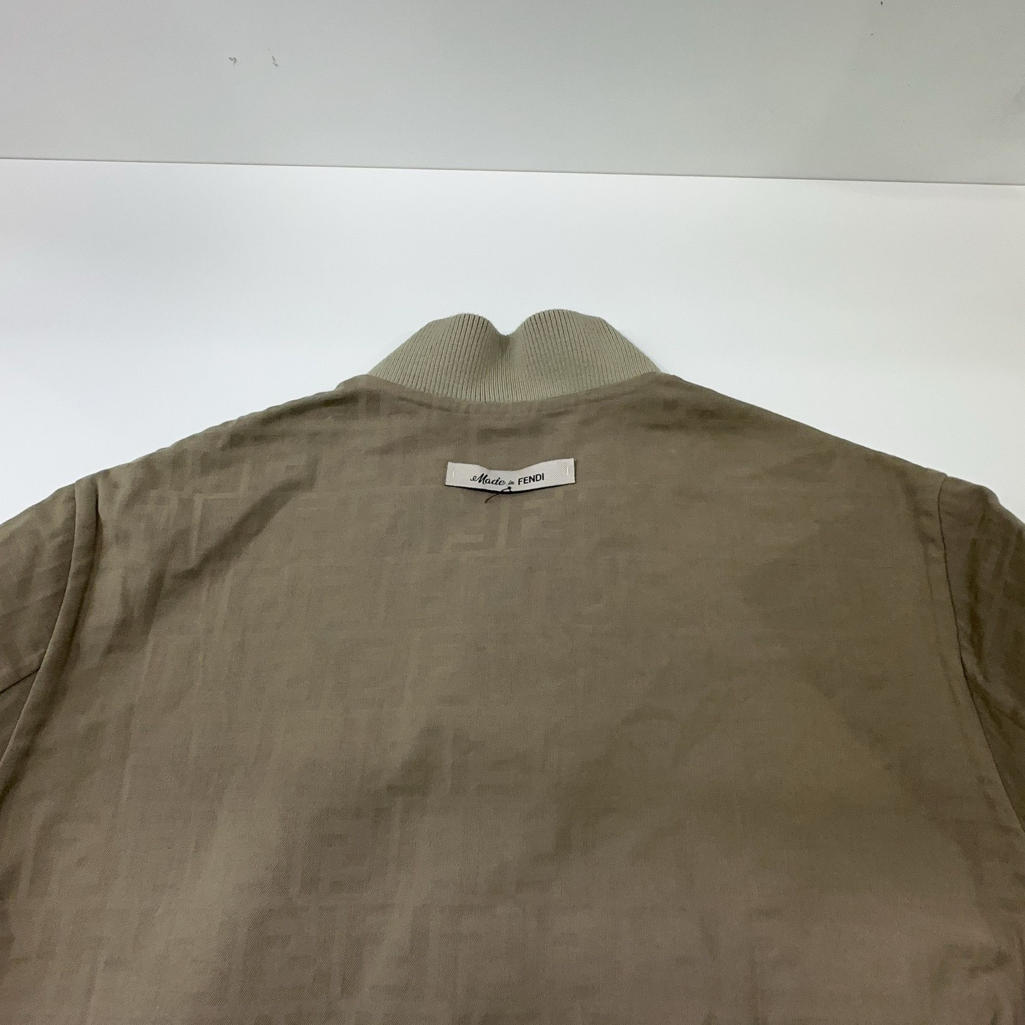 Fendi Fendi Logo Zip Bomber Jacket Size S Size US S / EU 44-46 / 1 - 10 Thumbnail