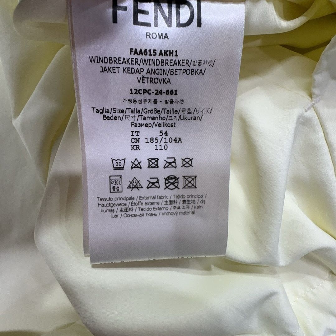Fendi Fendi Reversible FF Logo Windbreaker Size L Size US L / EU 52-54 / 3 - 5 Thumbnail