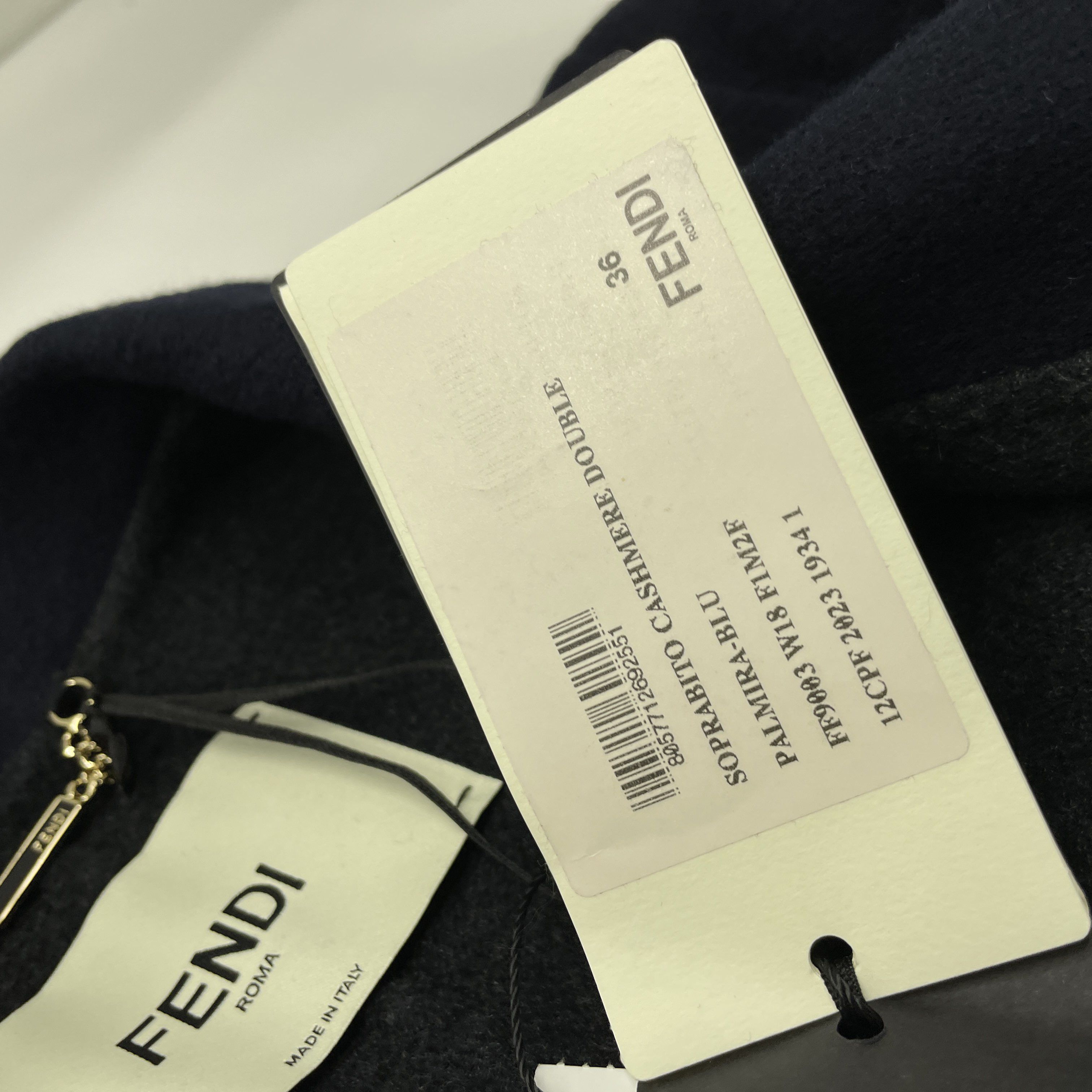 Fendi Fendi Cashmere Coat Size 36 Size XS / US 0-2 / IT 36-38 - 5 Thumbnail