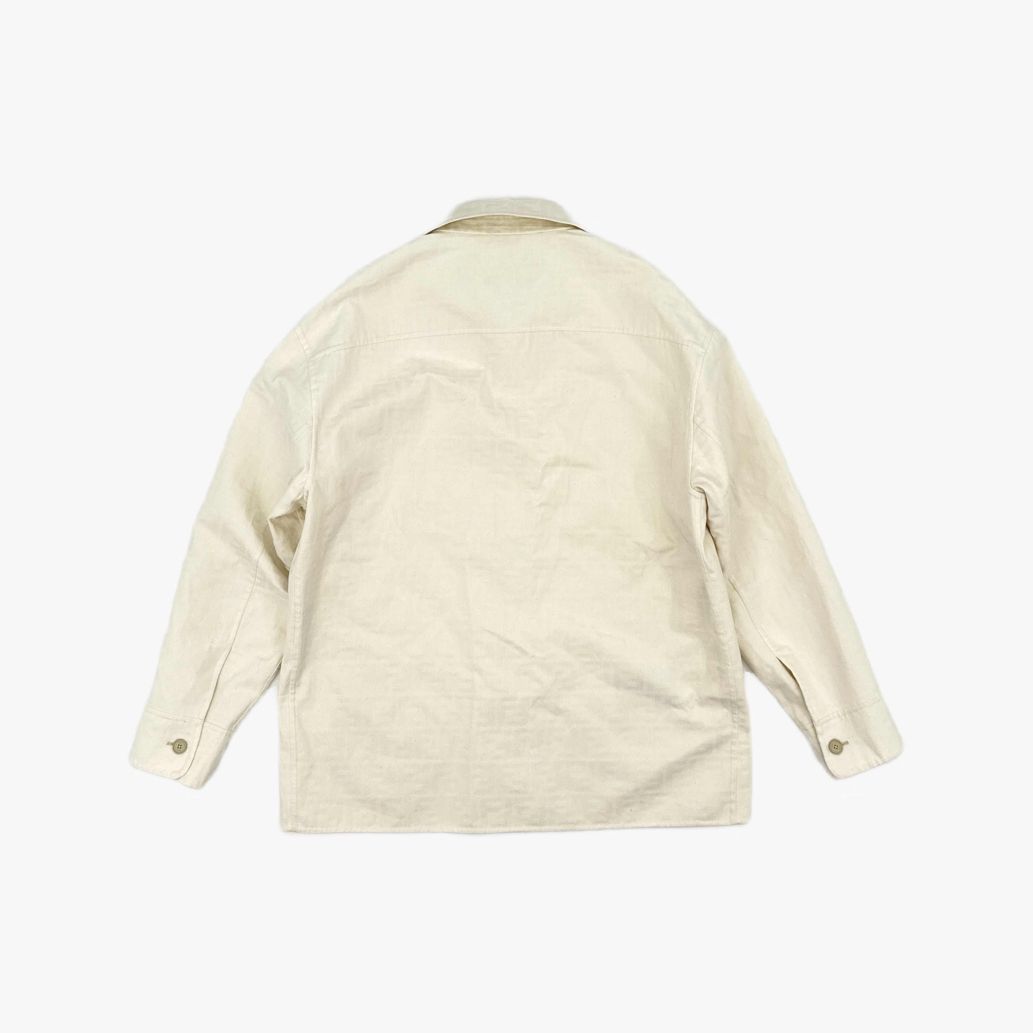 Fendi Fendi White Logo Jacquard Light Jacket Size L Size US L / EU 52-54 / 3 - 2 Thumbnail