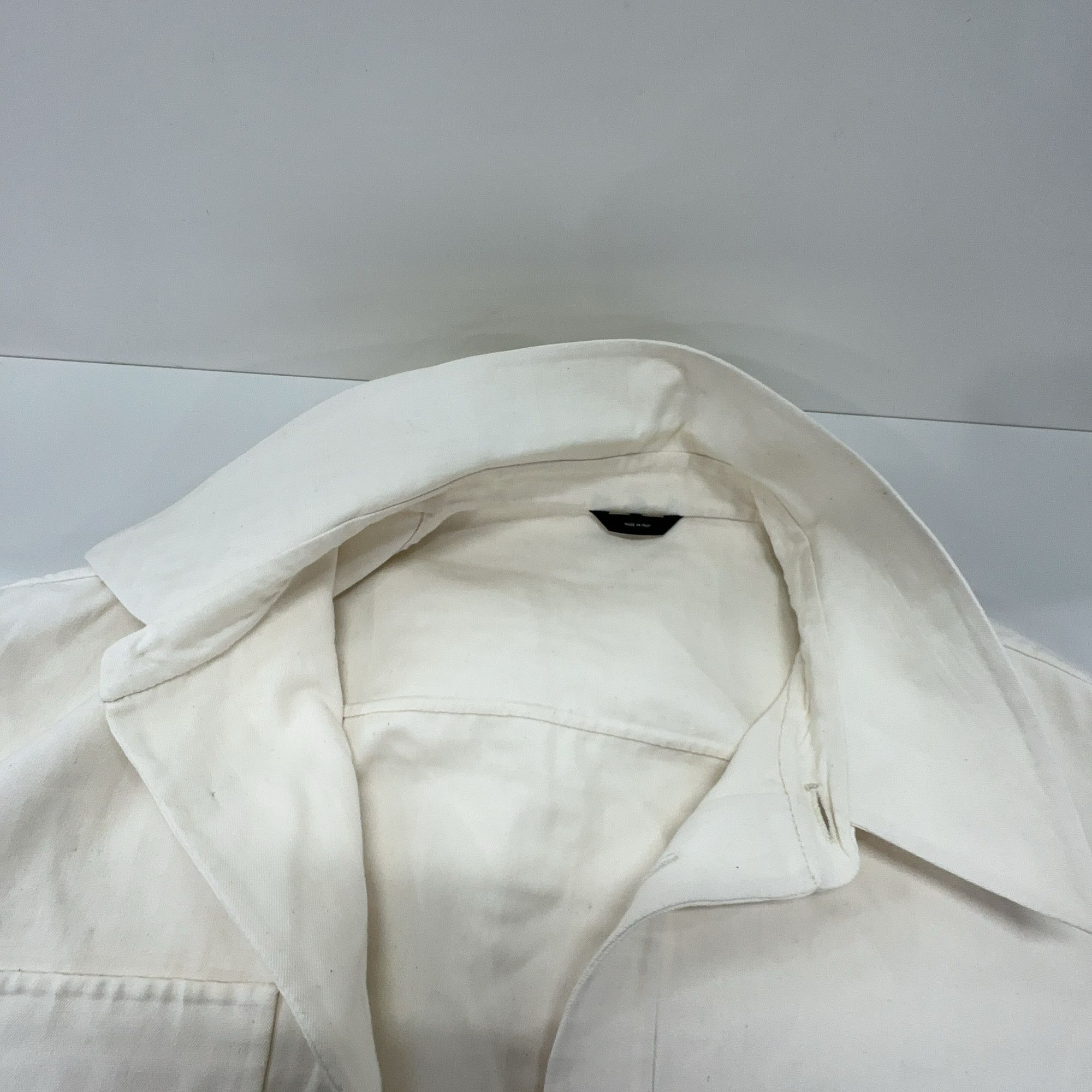 Fendi Fendi White Logo Jacquard Light Jacket Size L Size US L / EU 52-54 / 3 - 5 Thumbnail