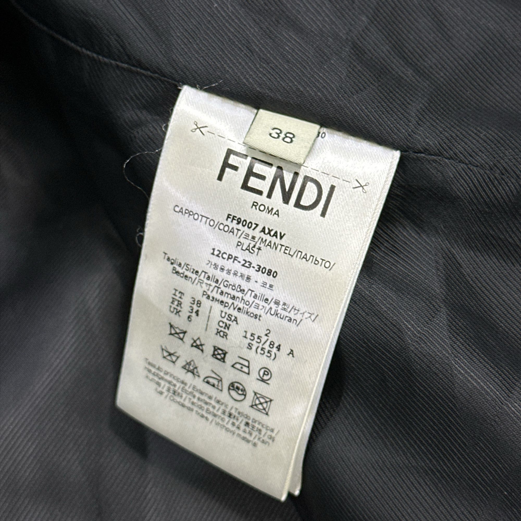 Fendi Fendi Animal Print Coat Size 38 Size XS / US 0-2 / IT 36-38 - 5 Thumbnail