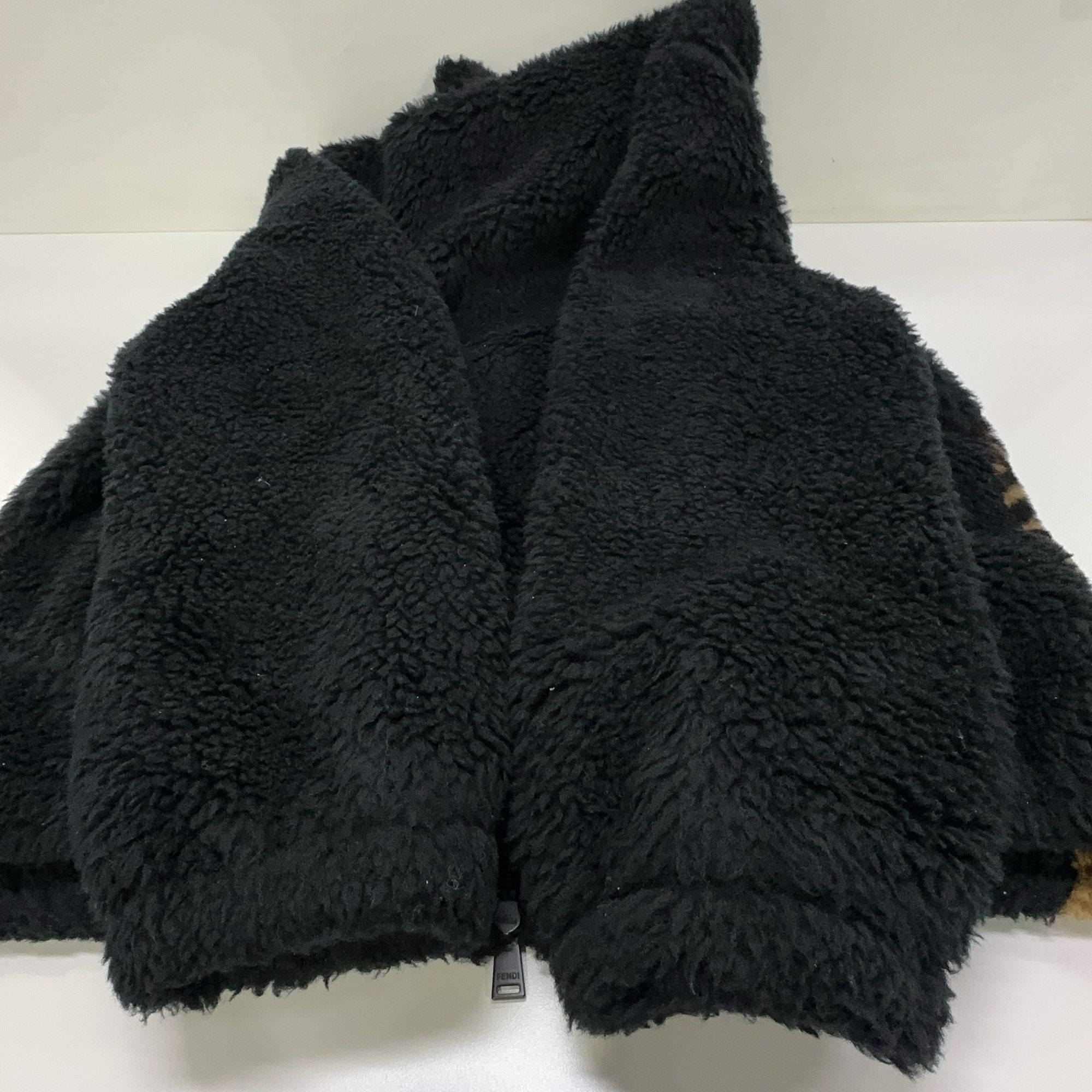 Fendi Fendi FF Logo Fleece Jacket Size 46 Size US S / EU 44-46 / 1 - 12 Thumbnail
