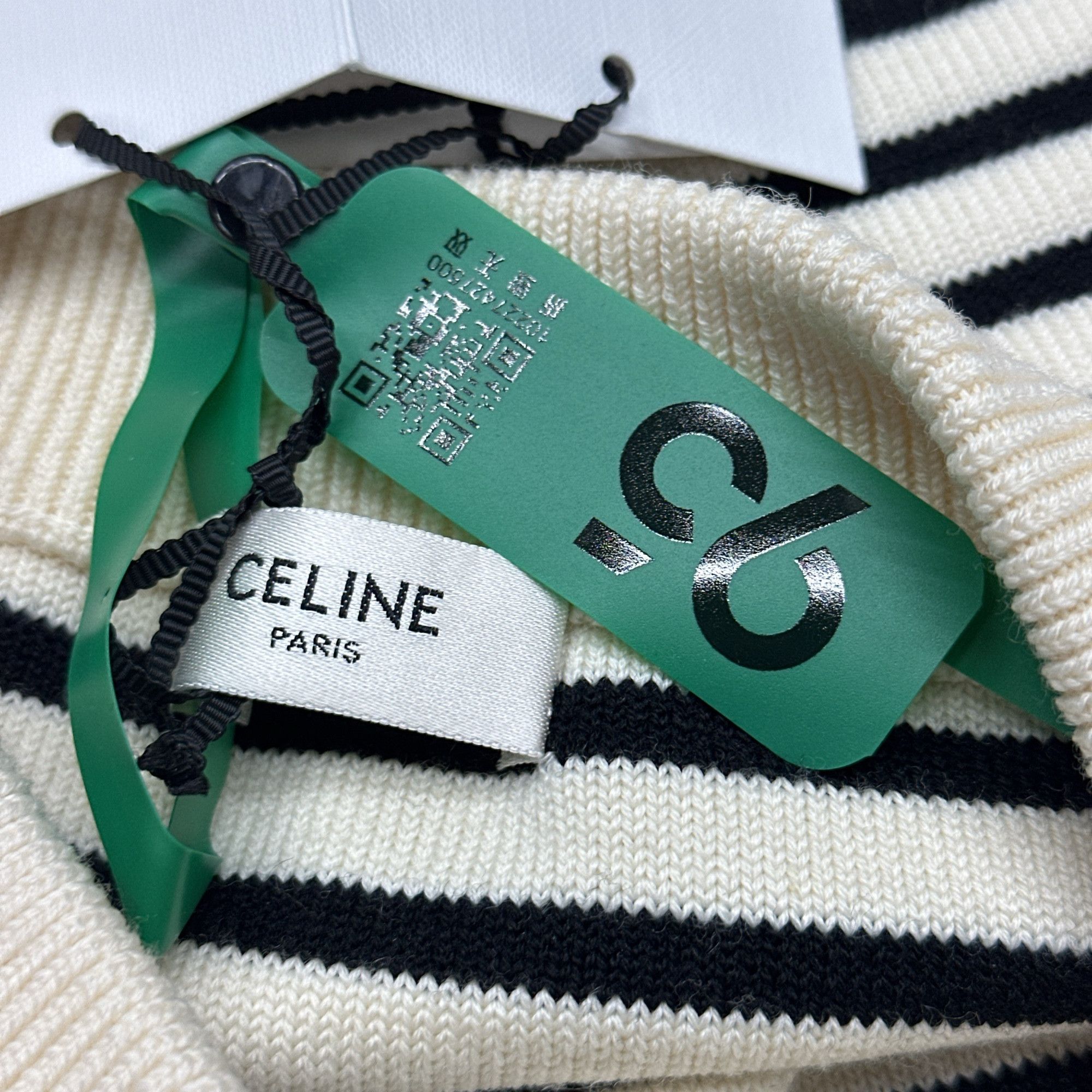 Celine Celine Striped Knit Tank Top XS Size XS / US 0-2 / IT 36-38 - 4 Thumbnail