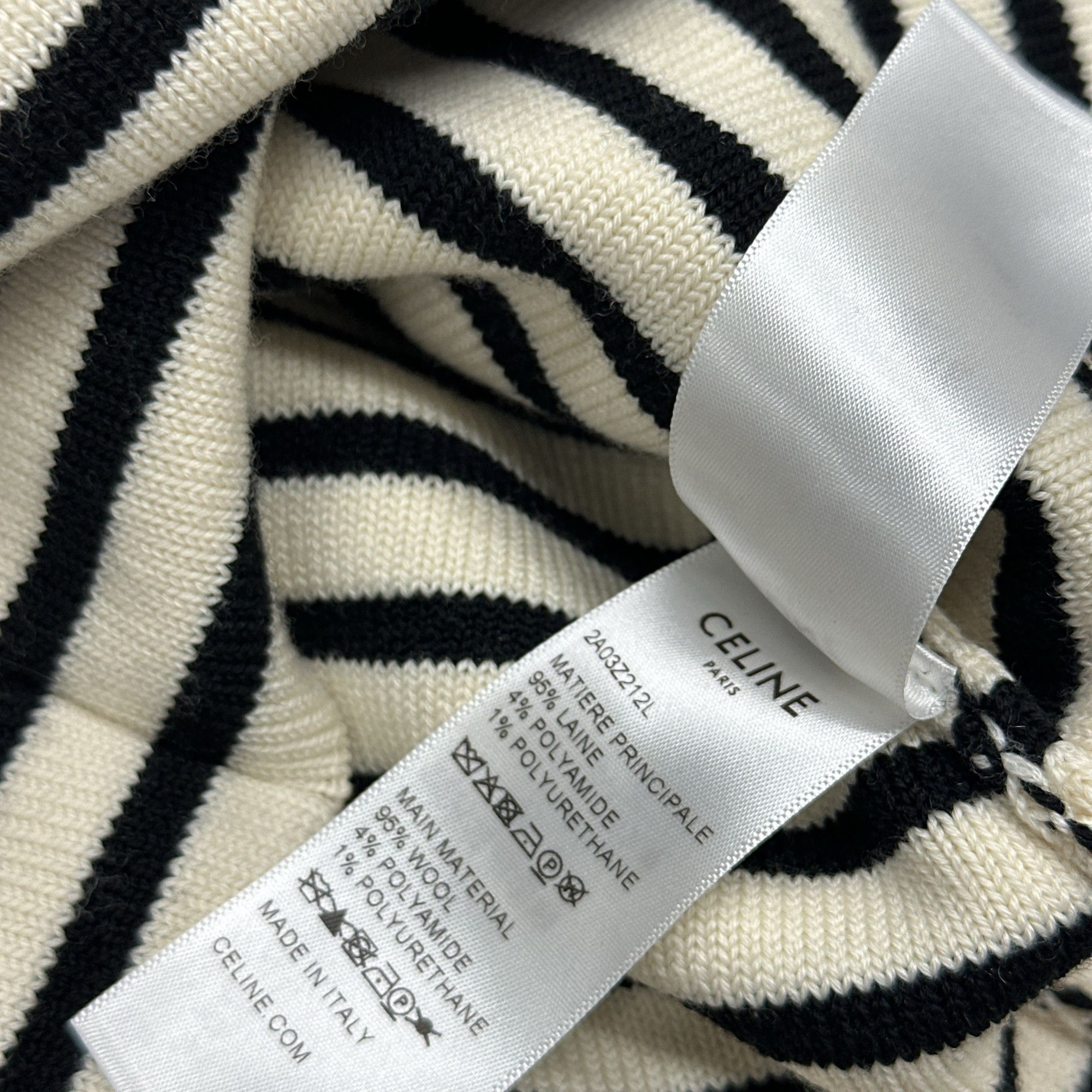 Celine Celine Striped Knit Tank Top XS Size XS / US 0-2 / IT 36-38 - 6 Thumbnail