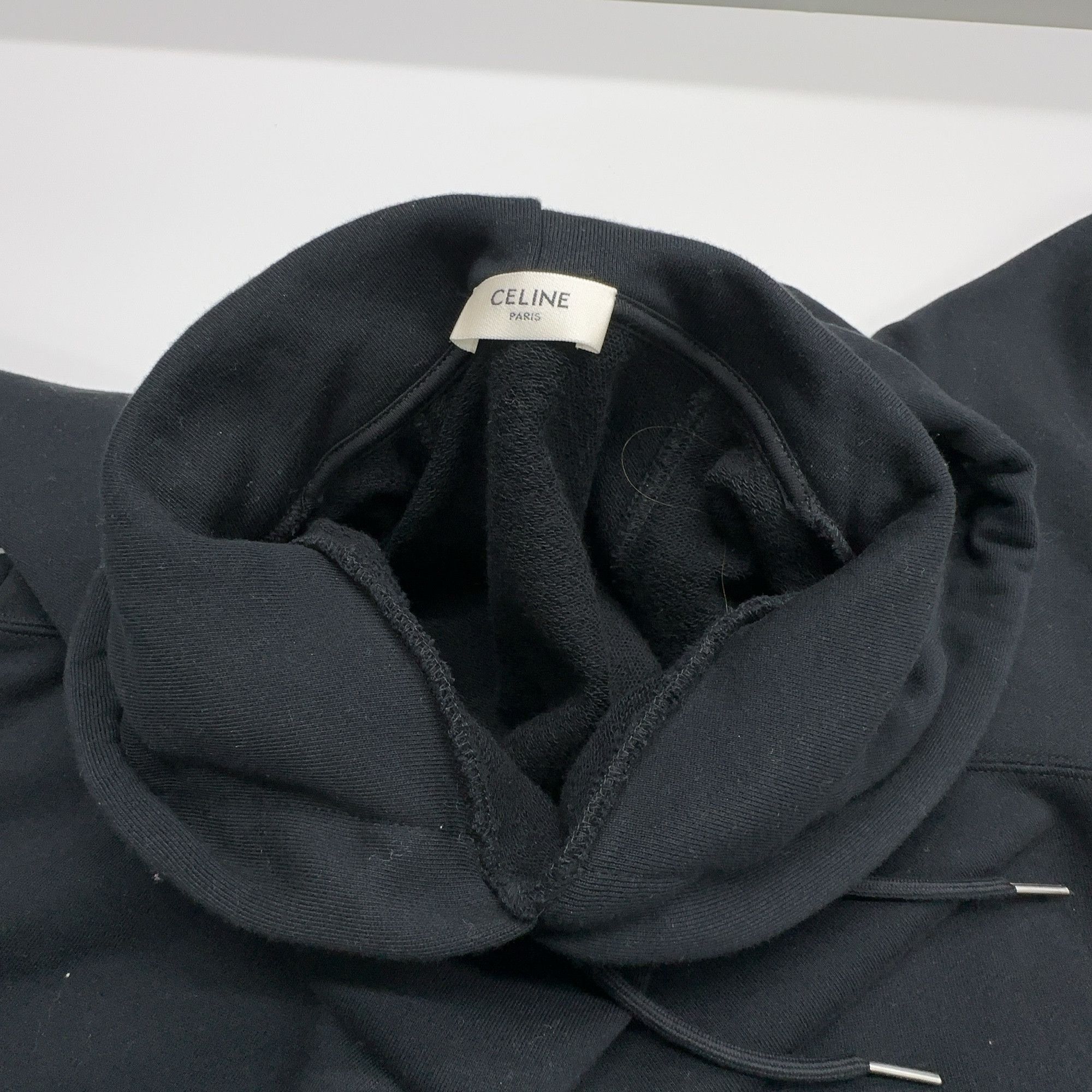 Celine CELINE Logo Hoodie Size S Size US S / EU 44-46 / 1 - 6 Thumbnail