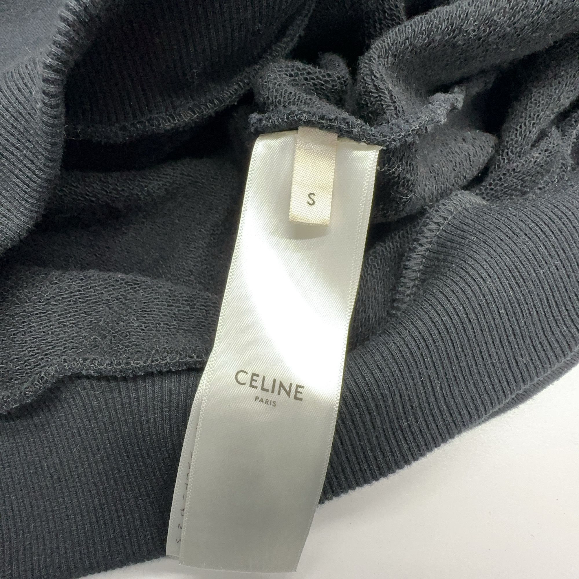Celine CELINE Logo Hoodie Size S Size US S / EU 44-46 / 1 - 3 Thumbnail