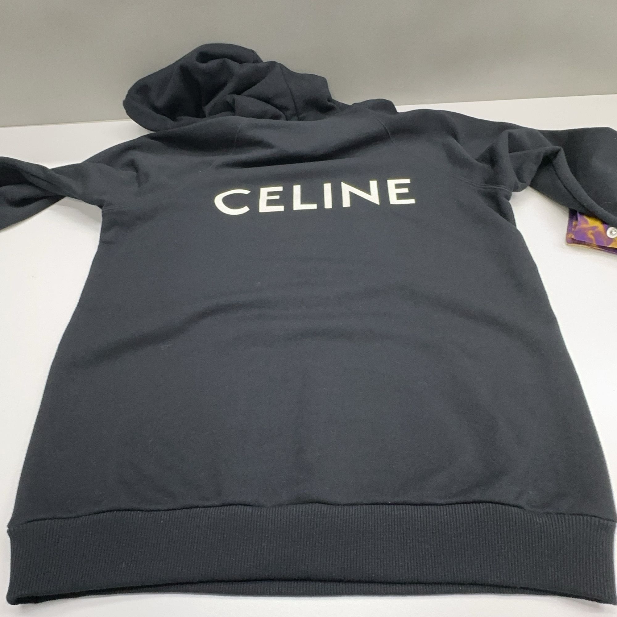 Celine CELINE Logo Hoodie Size S Size US S / EU 44-46 / 1 - 14 Thumbnail