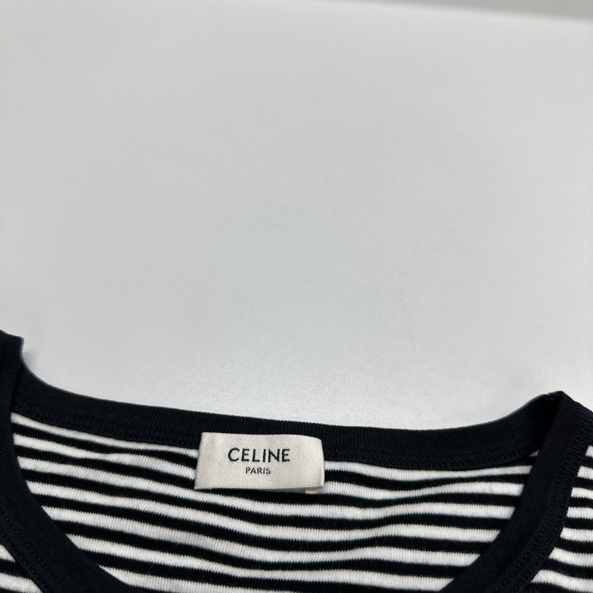 Celine Celine Striped Anchor T-Shirt Size S Size S / US 4 / IT 40 - 3 Thumbnail