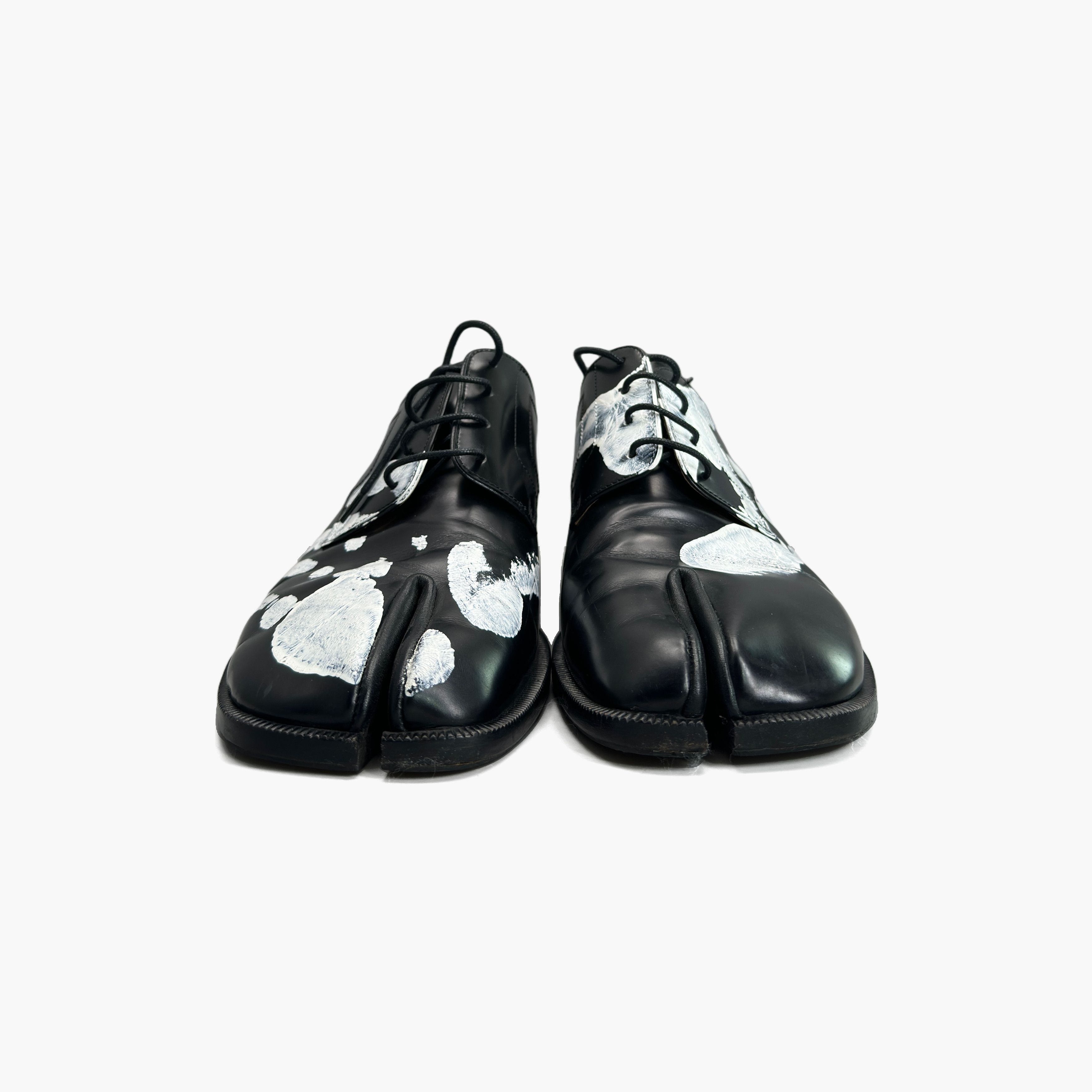Maison Margiela Maison Margiela Tabi Painted Derby Shoes Size 45 Size US 12 / EU 45 - 5 Thumbnail