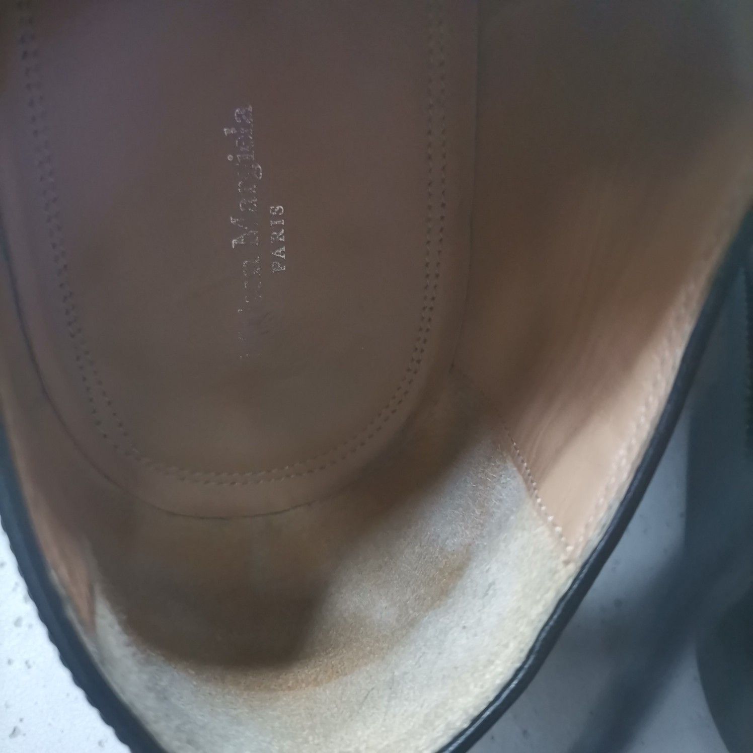 Maison Margiela Maison Margiela Tabi Painted Derby Shoes Size 45 Size US 12 / EU 45 - 10 Thumbnail