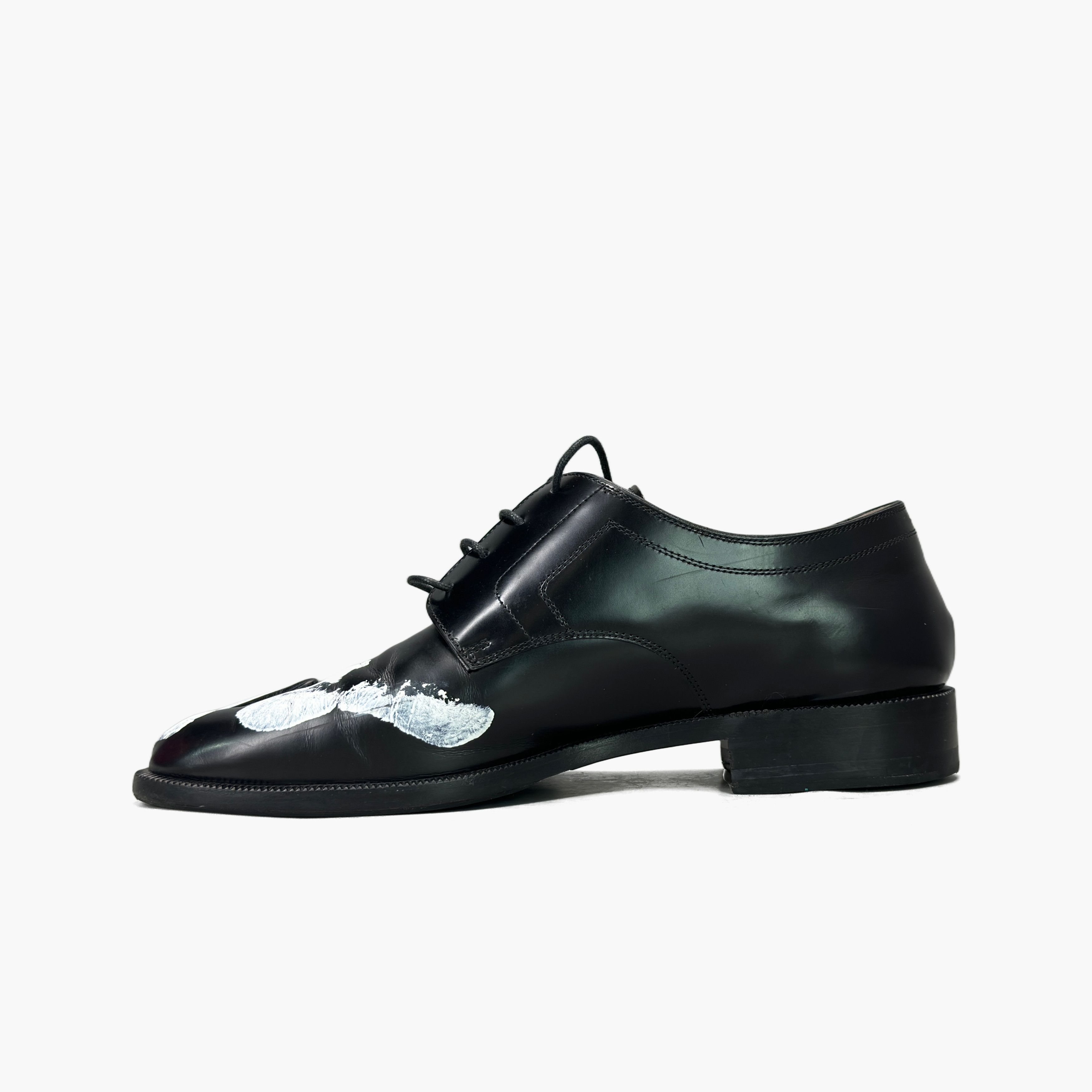 Maison Margiela Maison Margiela Tabi Painted Derby Shoes Size 45 Size US 12 / EU 45 - 3 Thumbnail