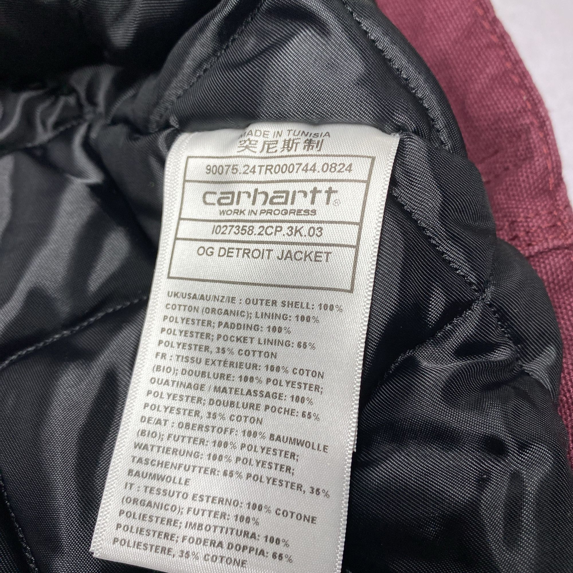 Carhartt Wip Carhartt WIP OG Detroit Jacket Size L Size US L / EU 52-54 / 3 - 3 Thumbnail