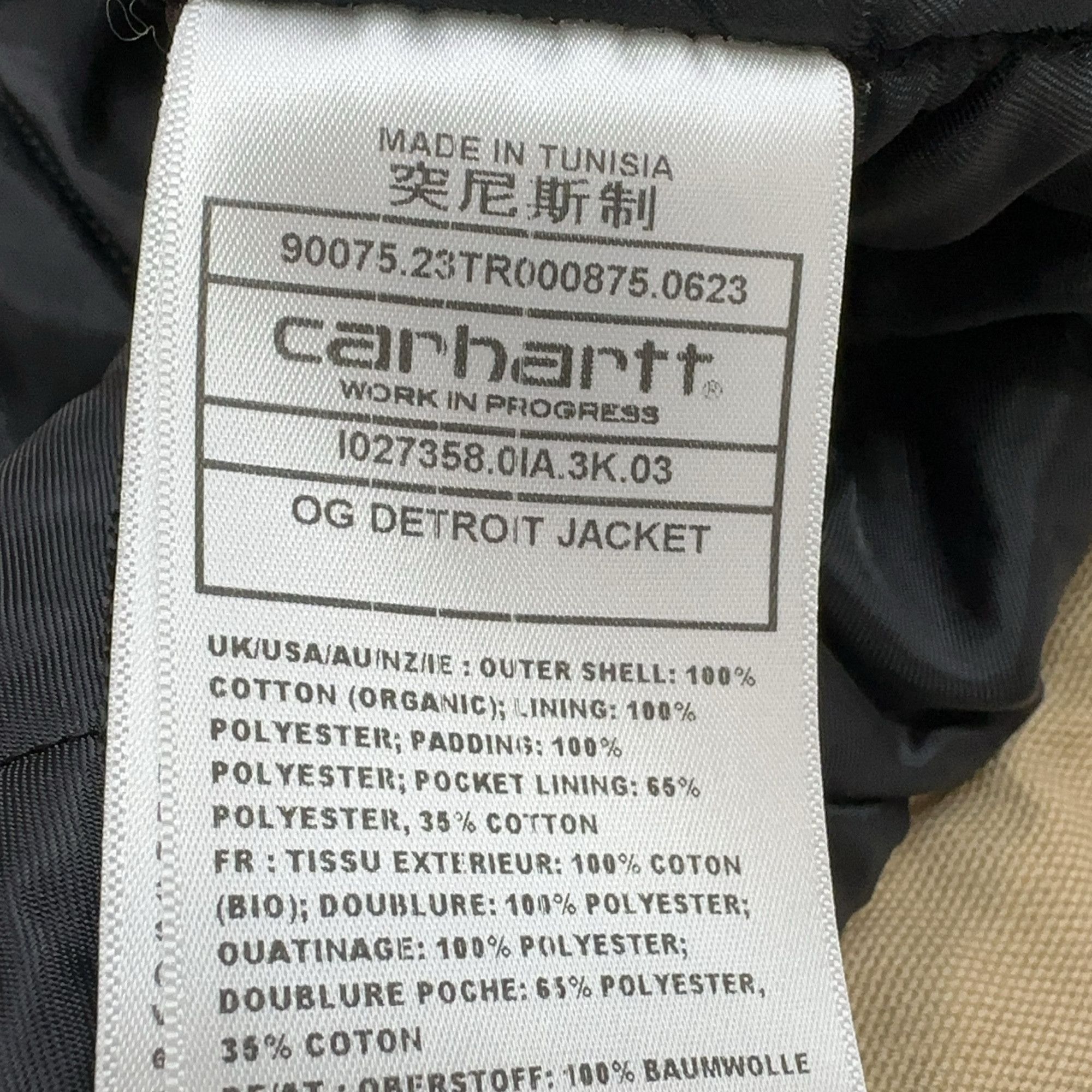 Carhartt Wip Carhartt WIP OG Detroit Jacket Size S Size US S / EU 44-46 / 1 - 5 Thumbnail