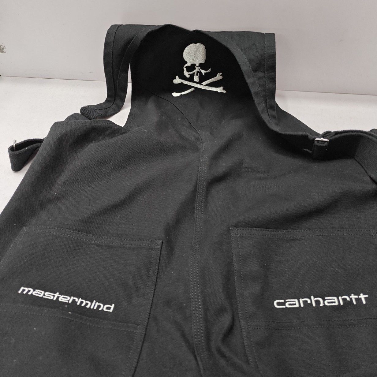 Carhartt Wip × Mastermind Japan Carhartt WIP x mastermind JAPAN Bib Overalls Size 34 Size US 34 / EU 50 - 4 Thumbnail