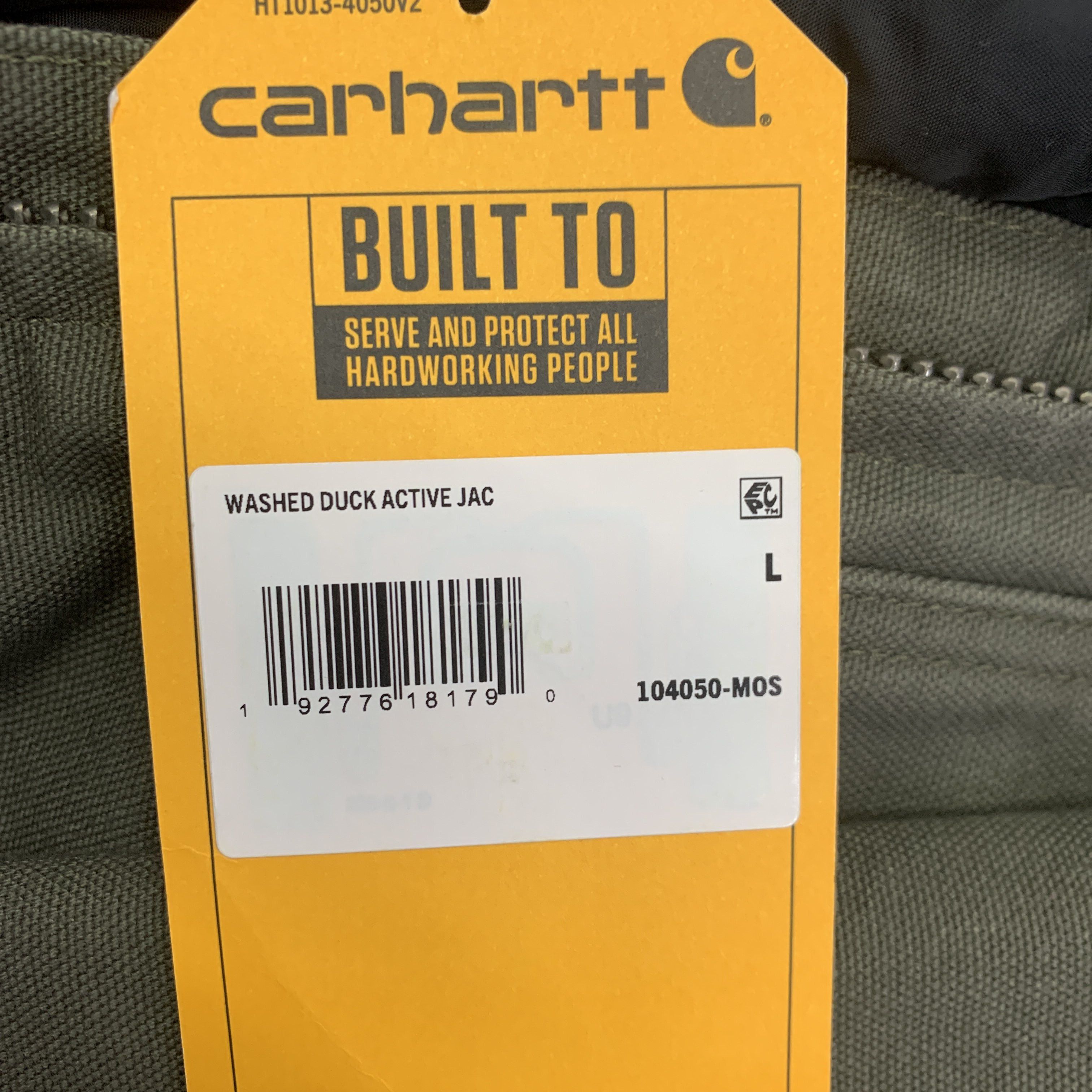 Carhartt Carhartt Moss Washed Duck Active Jac Size L Size US L / EU 52-54 / 3 - 4 Thumbnail