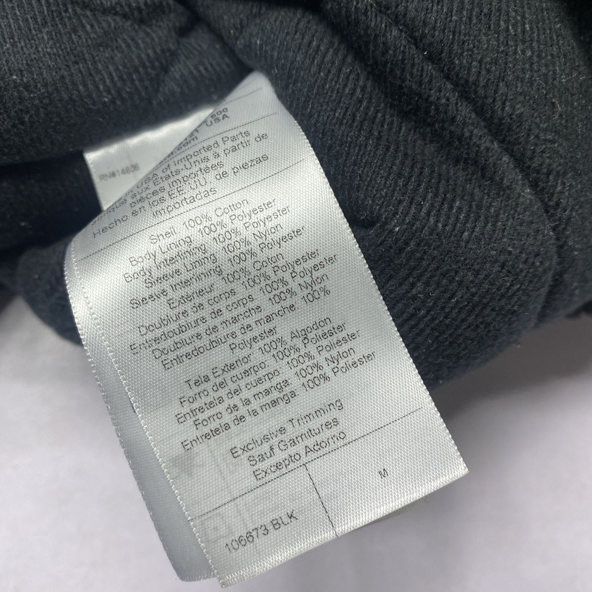 Carhartt Carhartt Canvas Hooded Jacket Black Size M Size US M / EU 48-50 / 2 - 3 Thumbnail