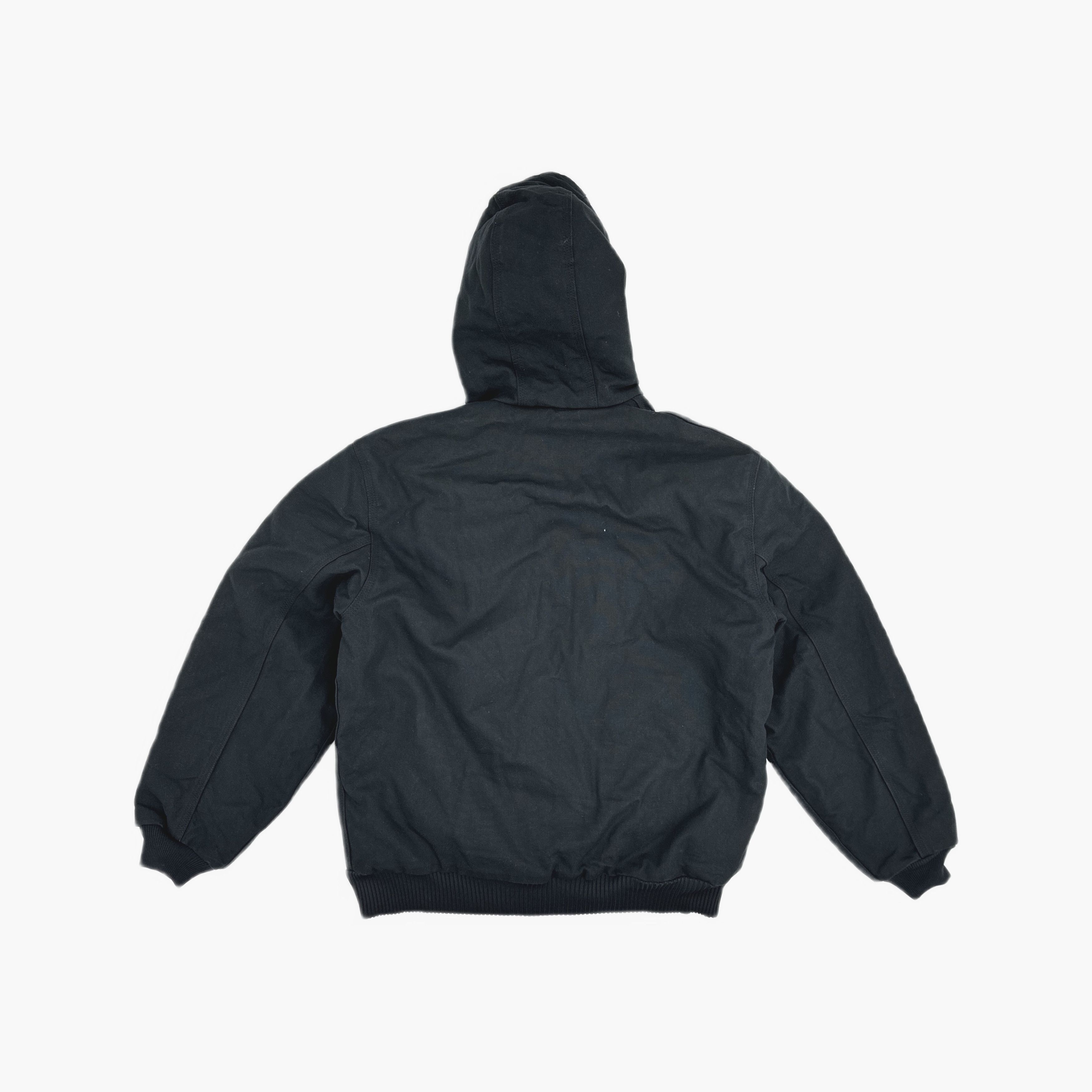 Carhartt Carhartt Canvas Hooded Jacket Black Size M Size US M / EU 48-50 / 2 - 2 Thumbnail