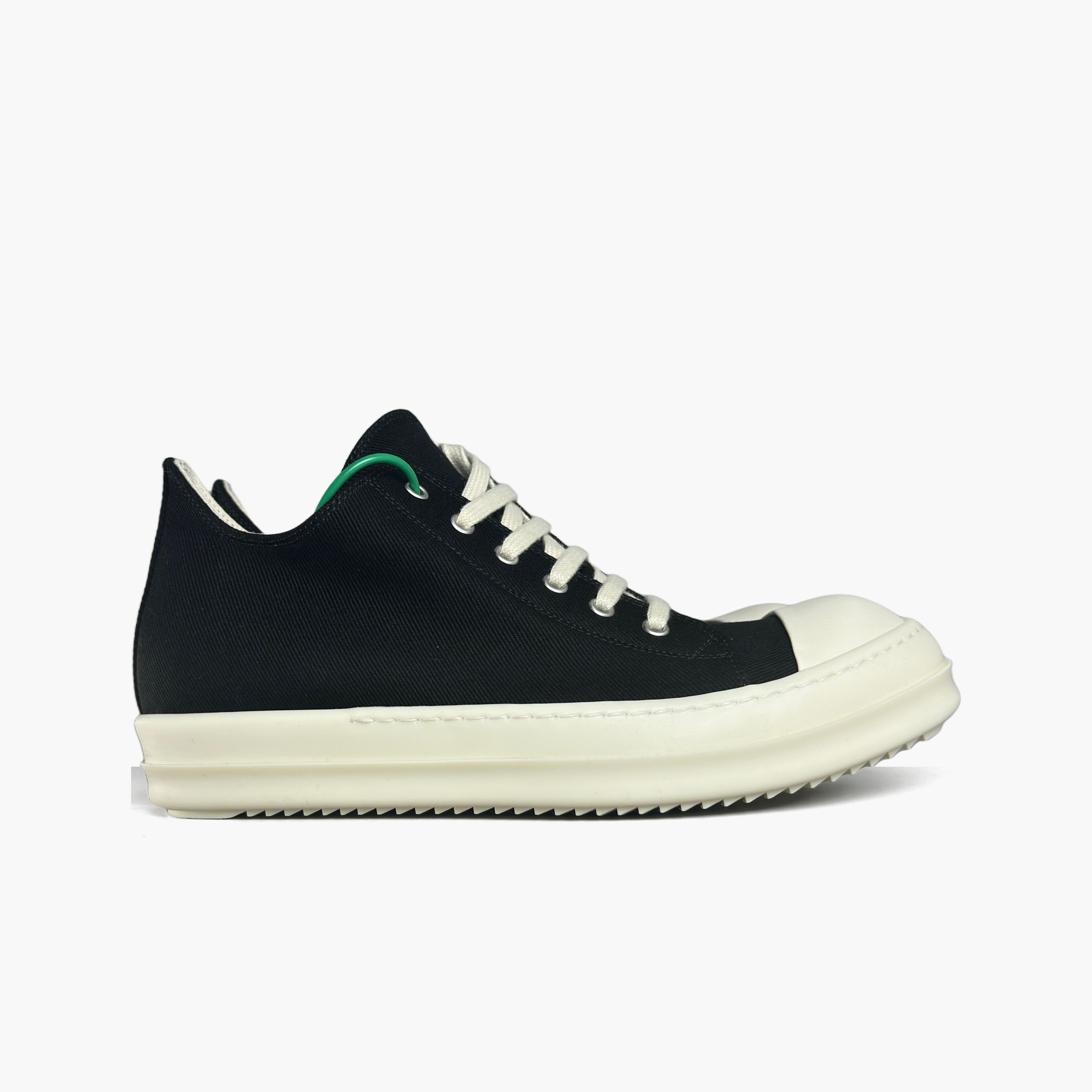 Rick Owens Drkshdw Rick Owens DRKSHDW Canvas Low-Top Sneakers Size 8 Size US 8 / EU 41 - 4 Thumbnail