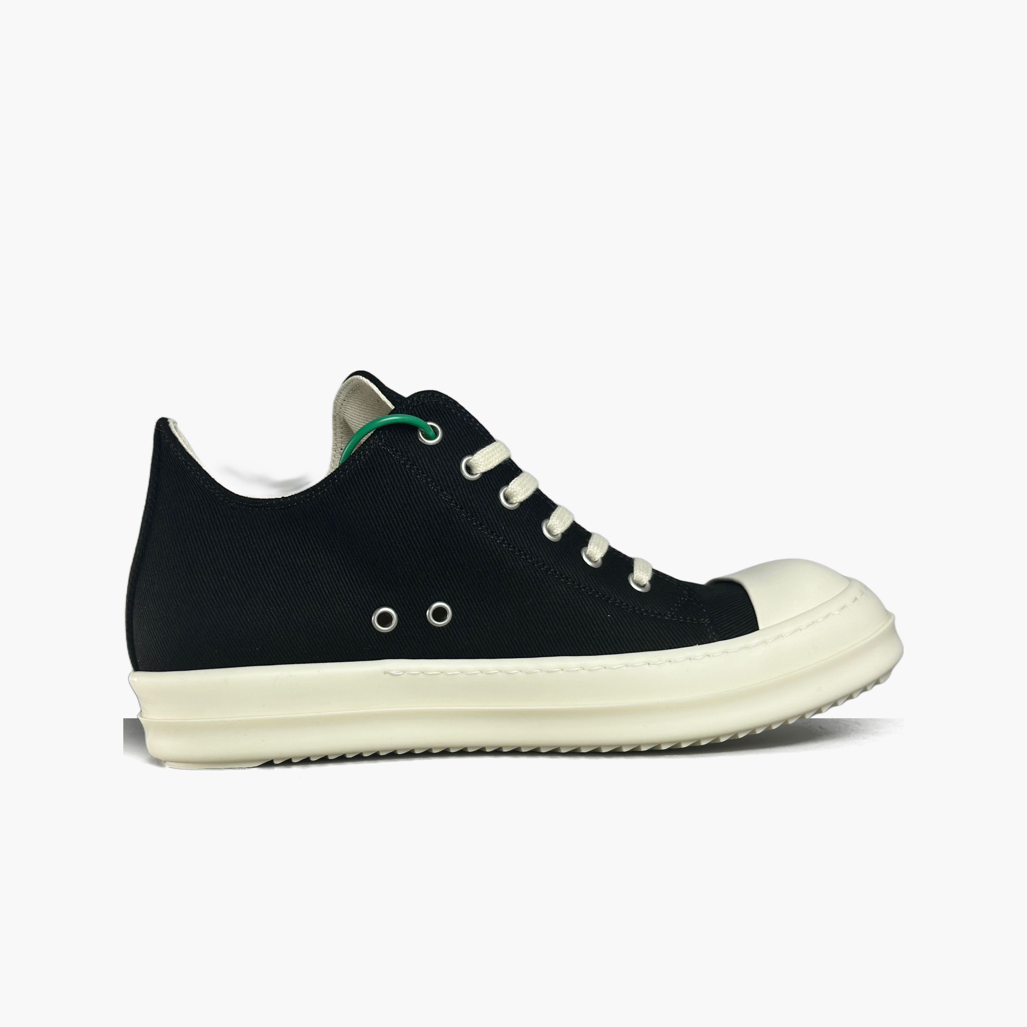 Rick Owens Drkshdw Rick Owens DRKSHDW Canvas Low-Top Sneakers Size 8 Size US 8 / EU 41 - 2 Thumbnail