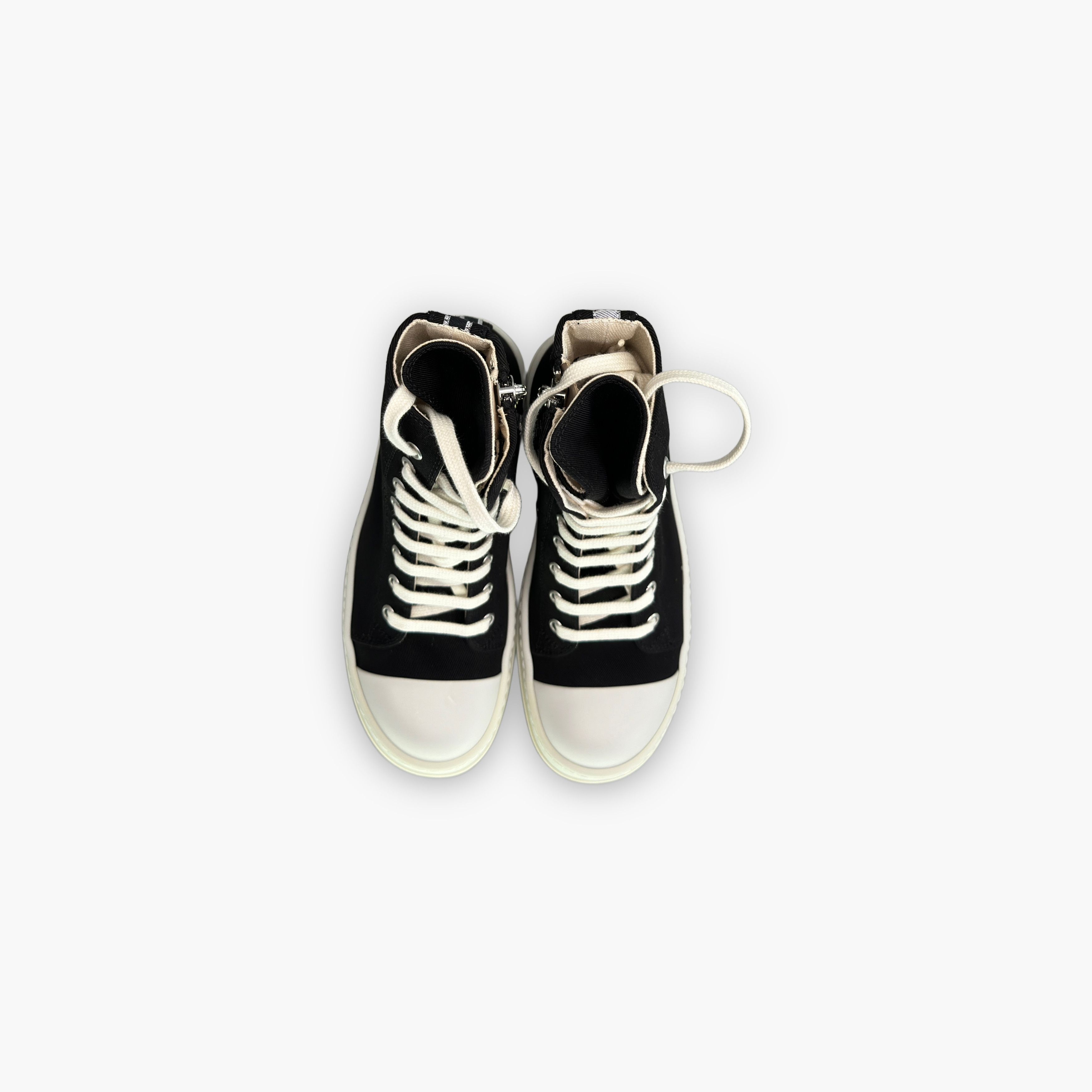 Rick Owens Drkshdw Rick Owens DRKSHDW Side Zip High Top Sneakers Size 35 Size US 5 / IT 35 - 9 Thumbnail