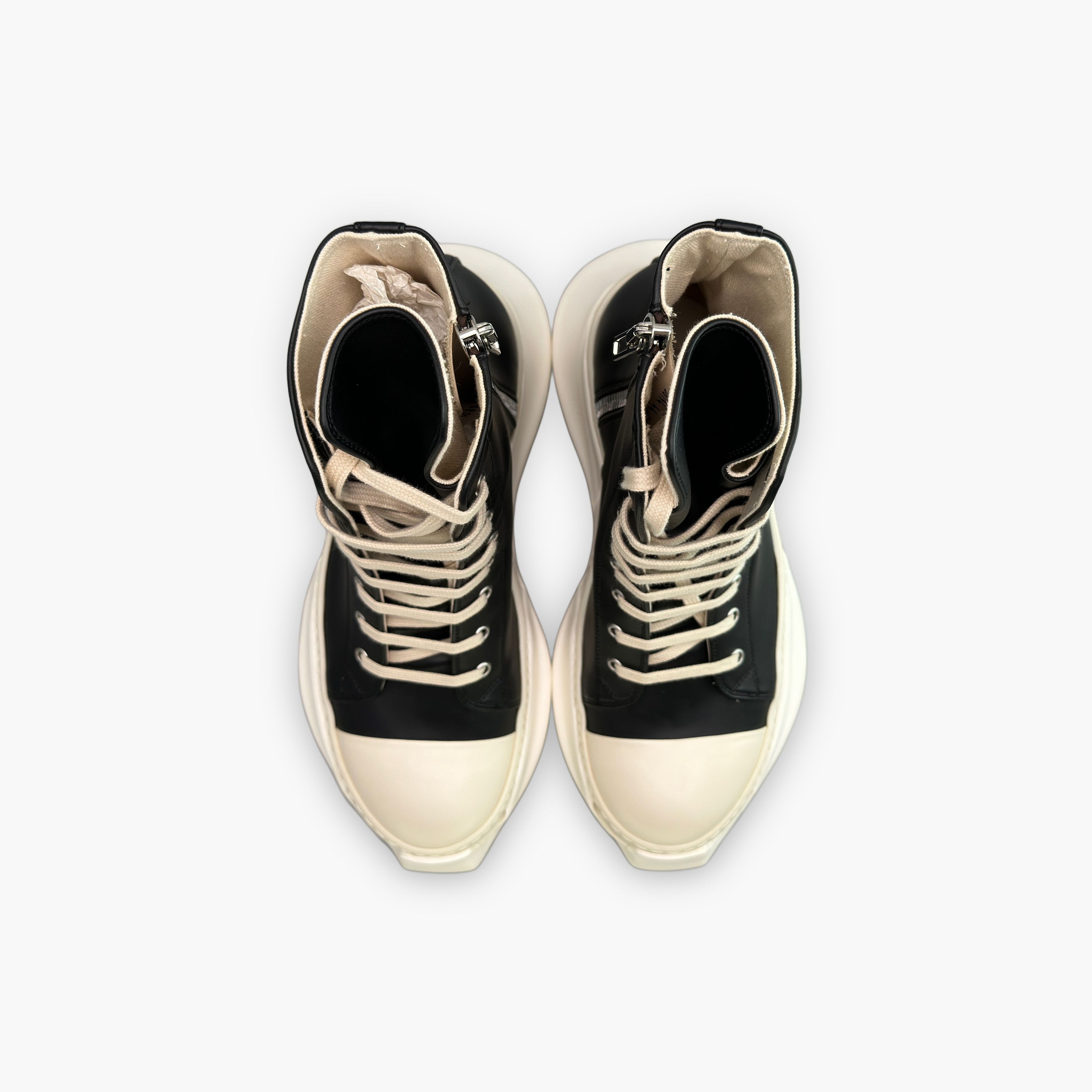 Rick Owens Drkshdw Rick Owens DRKSHDW Abstract High Top Sneakers Size 11 Size US 11 / EU 44 - 9 Thumbnail