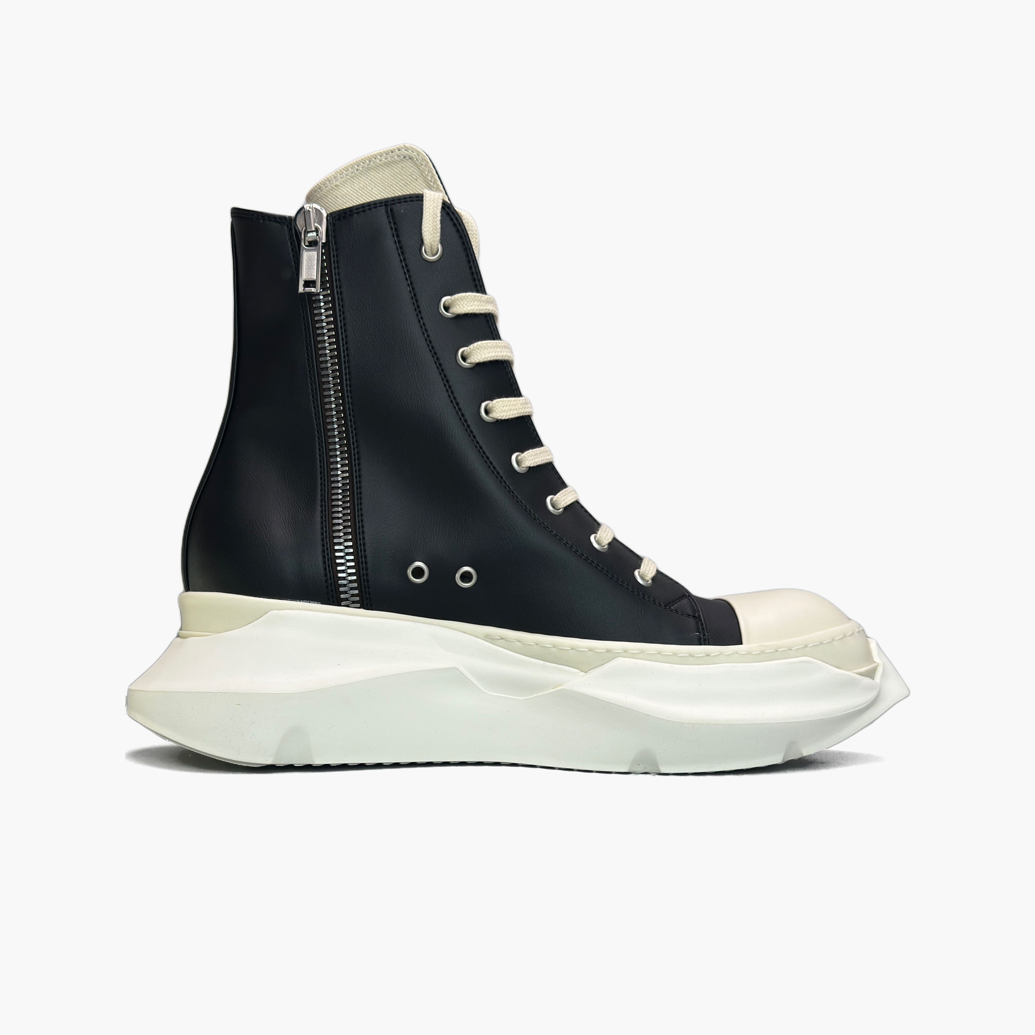 Rick Owens Drkshdw Rick Owens DRKSHDW Abstract High Top Sneakers Size 11 Size US 11 / EU 44 - 2 Thumbnail
