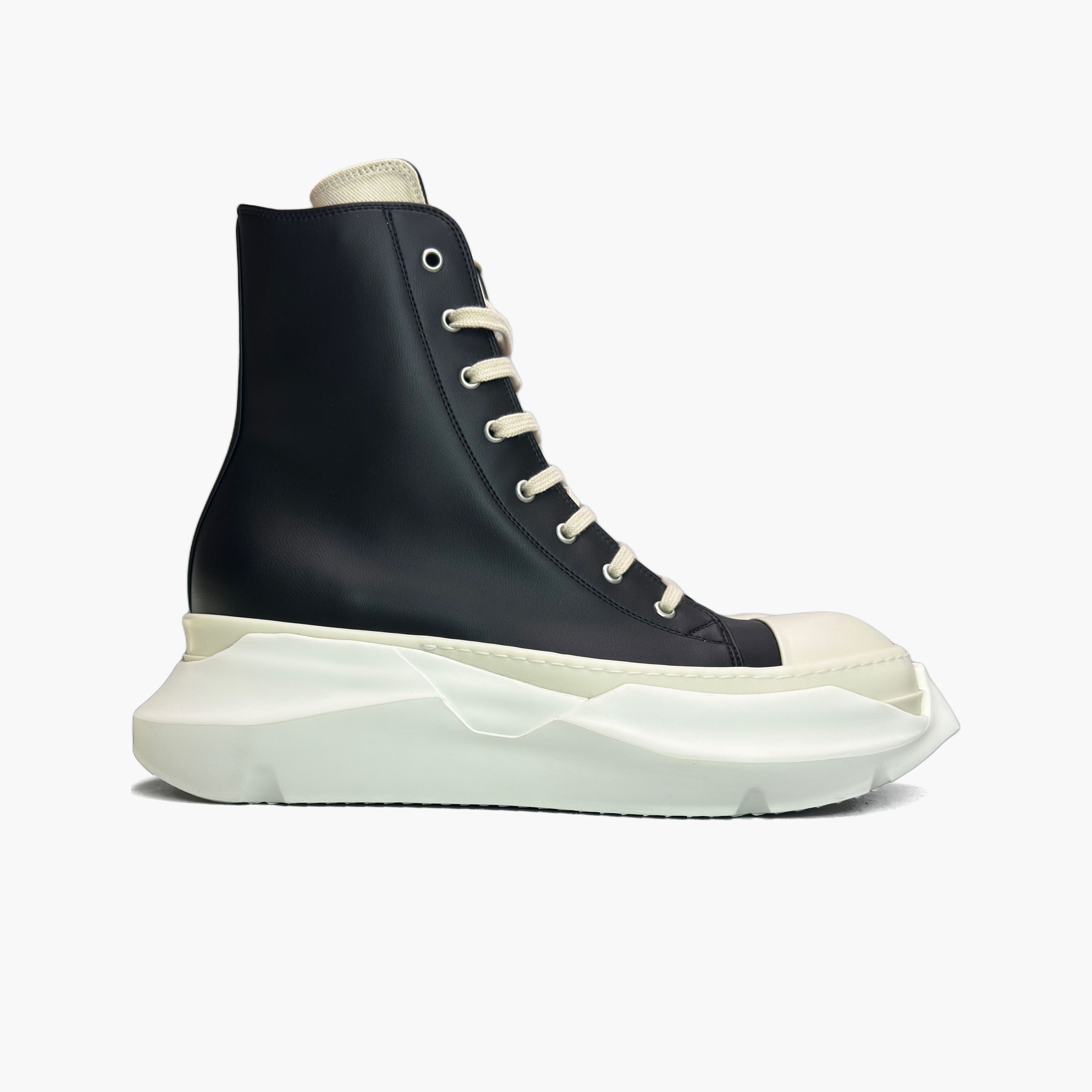 Rick Owens Drkshdw Rick Owens DRKSHDW Abstract High Top Sneakers Size 11 Size US 11 / EU 44 - 4 Thumbnail