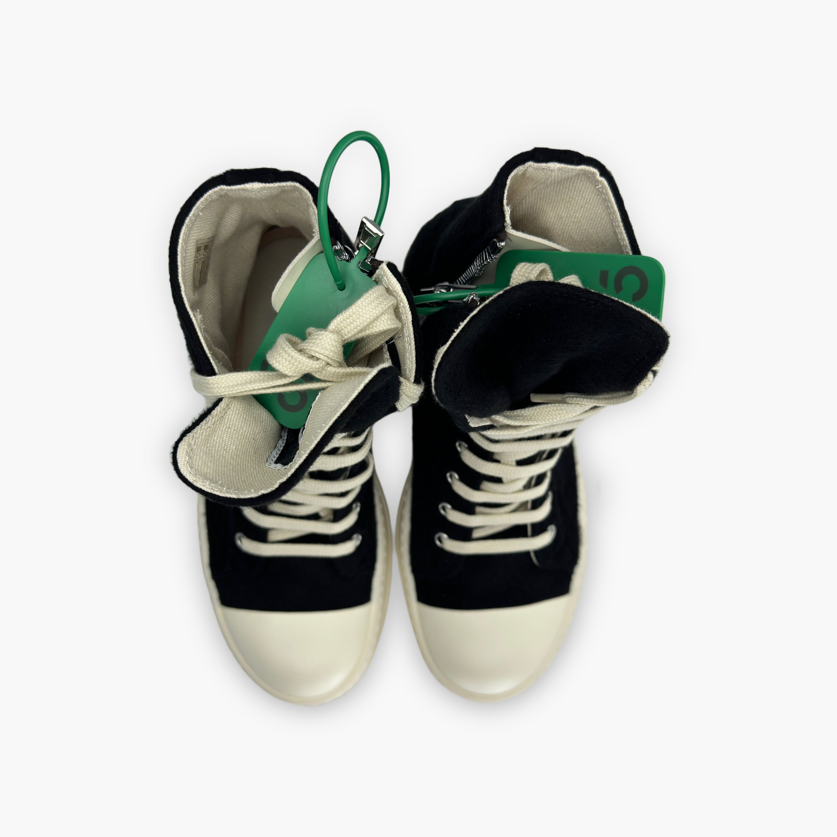 Rick Owens Drkshdw Rick Owens DRKSHDW Platform High-Top Sneakers Size 38 Size US 8 / IT 38 - 9 Thumbnail