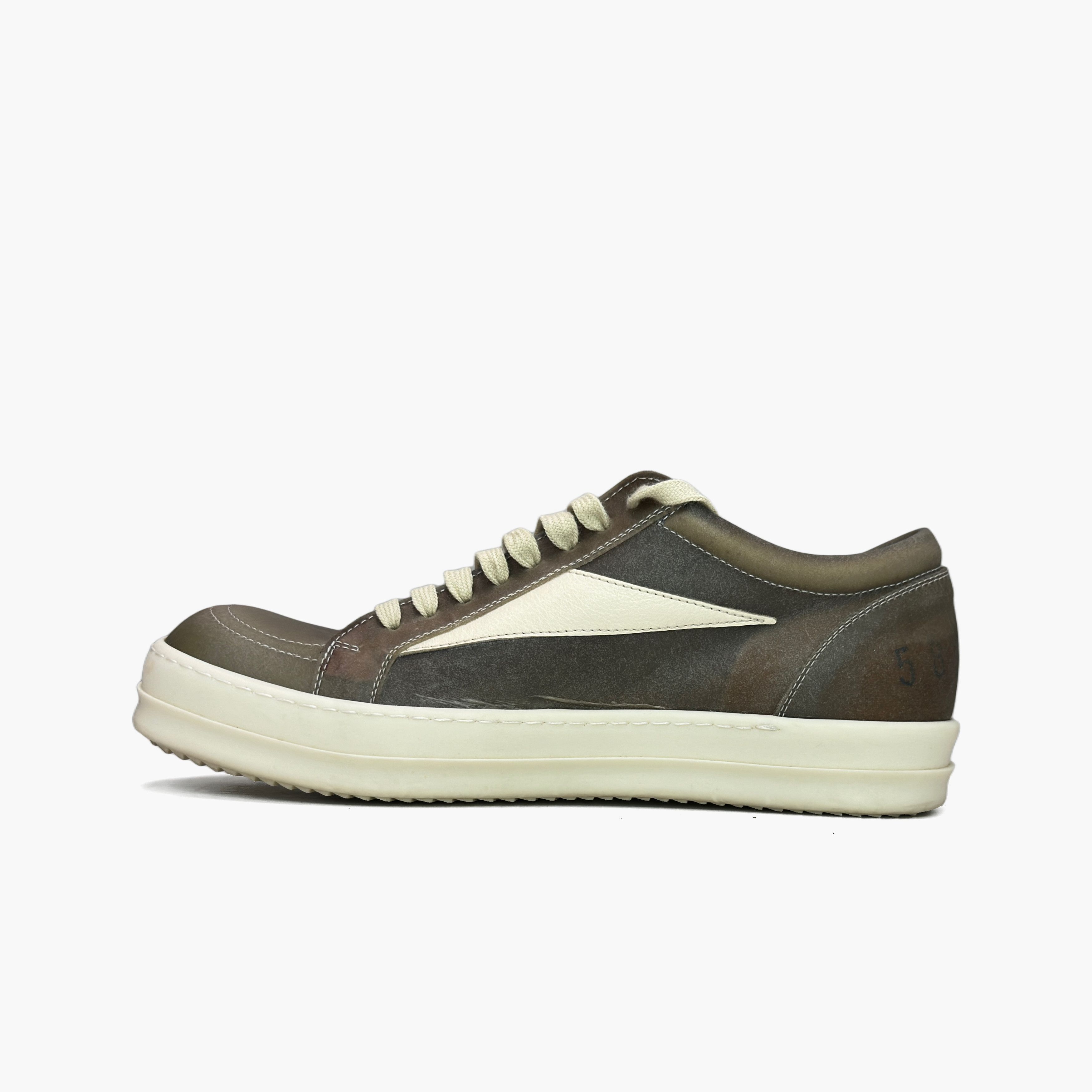 Rick Owens Rick Owens Gray Low-Top Sneakers US 10 Size US 10 / EU 43 - 3 Thumbnail
