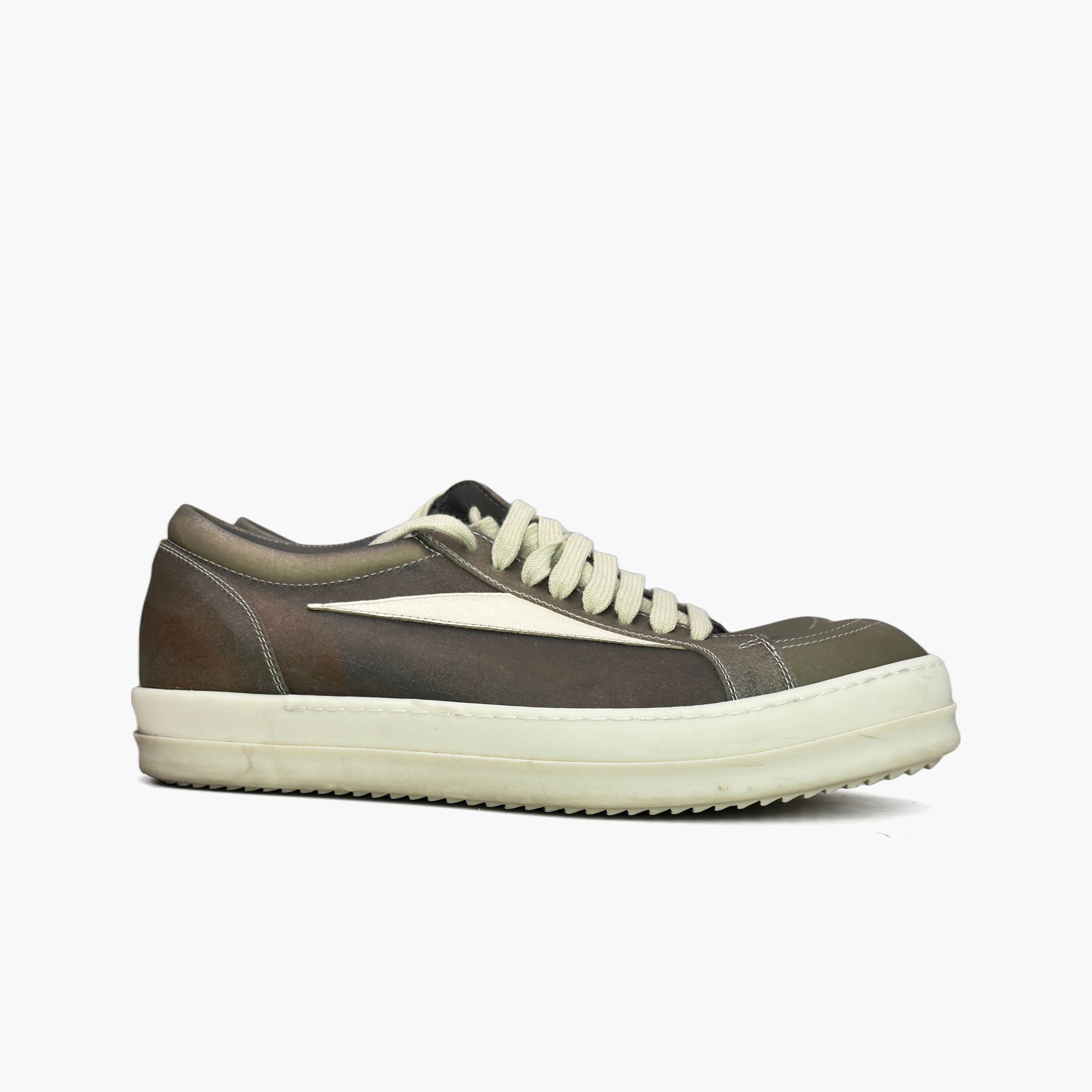 Rick Owens Rick Owens Gray Low-Top Sneakers US 10 Size US 10 / EU 43 - 4 Thumbnail