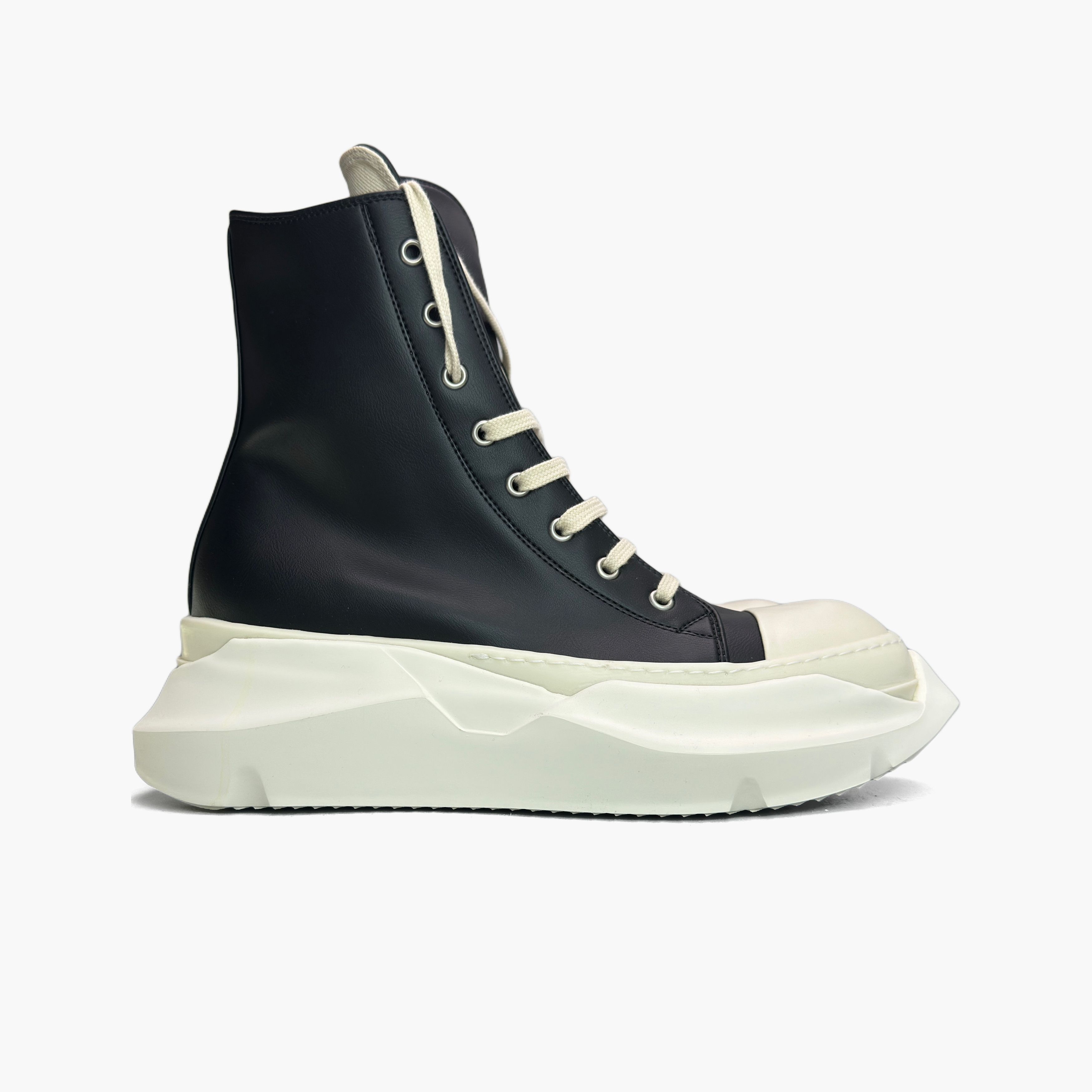 Rick Owens Drkshdw Rick Owens DRKSHDW Abstract High-Top Sneakers Size 7.5 Size US 7.5 / EU 40-41 - 4 Thumbnail