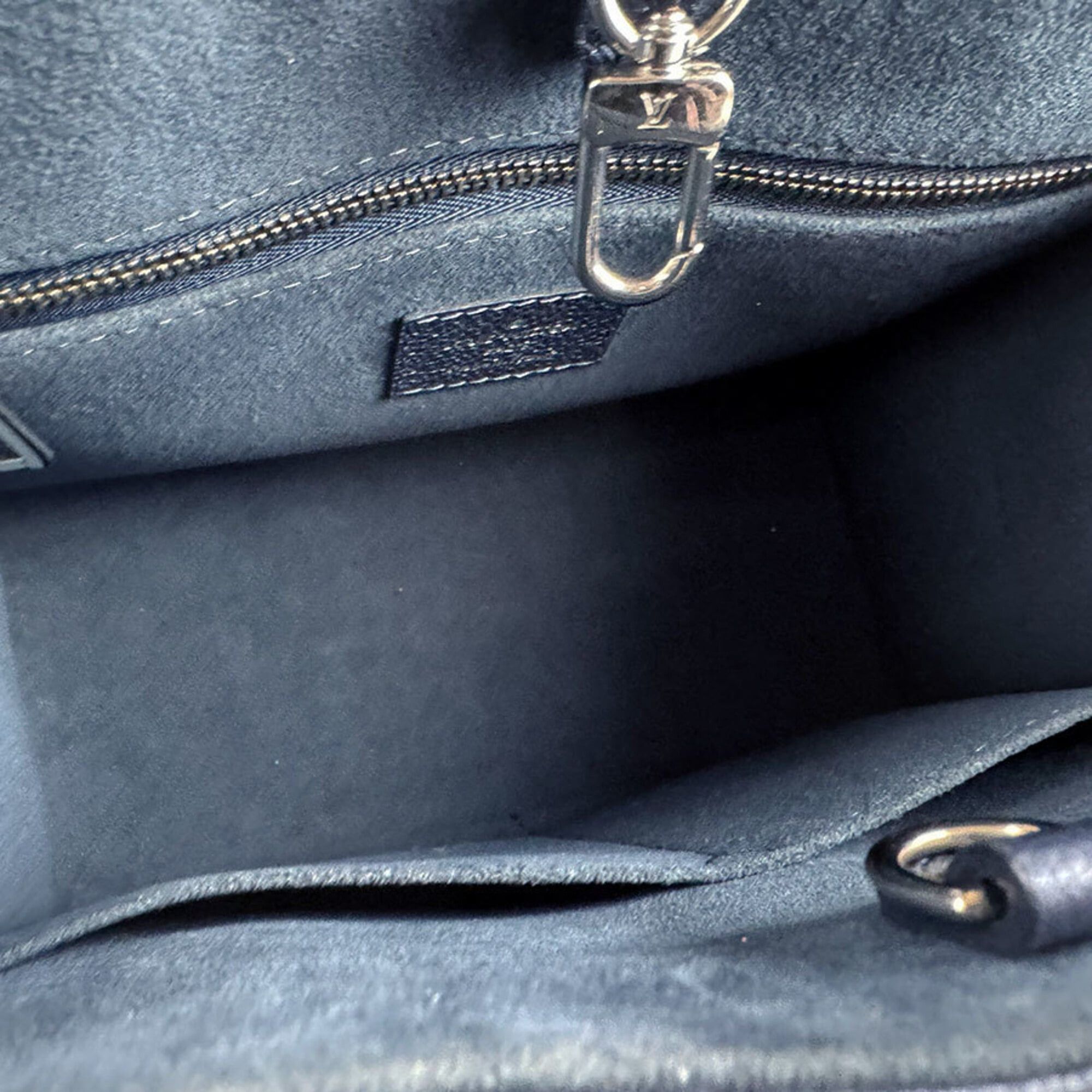 Louis Vuitton Louis Vuitton Handbag Shoulder Bag Monogram Empreinte OnTheGo PM Metallic Blue Women's M58956 z9673 Size ONE SIZE - 5 Thumbnail